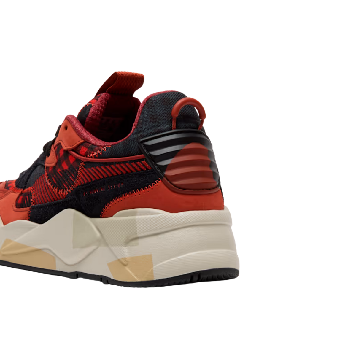 Puma Men RS X Hyper Prep Fall Sneakers - Chili Oil Fierce Red Black