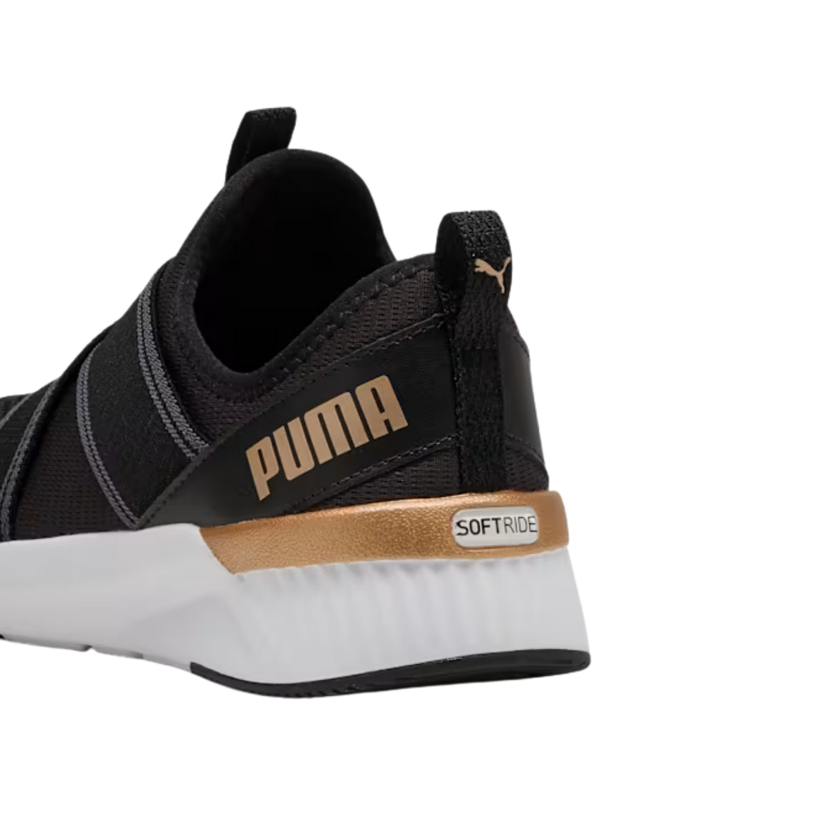 Puma Women Softride Harli Sneakers - Black White Gold