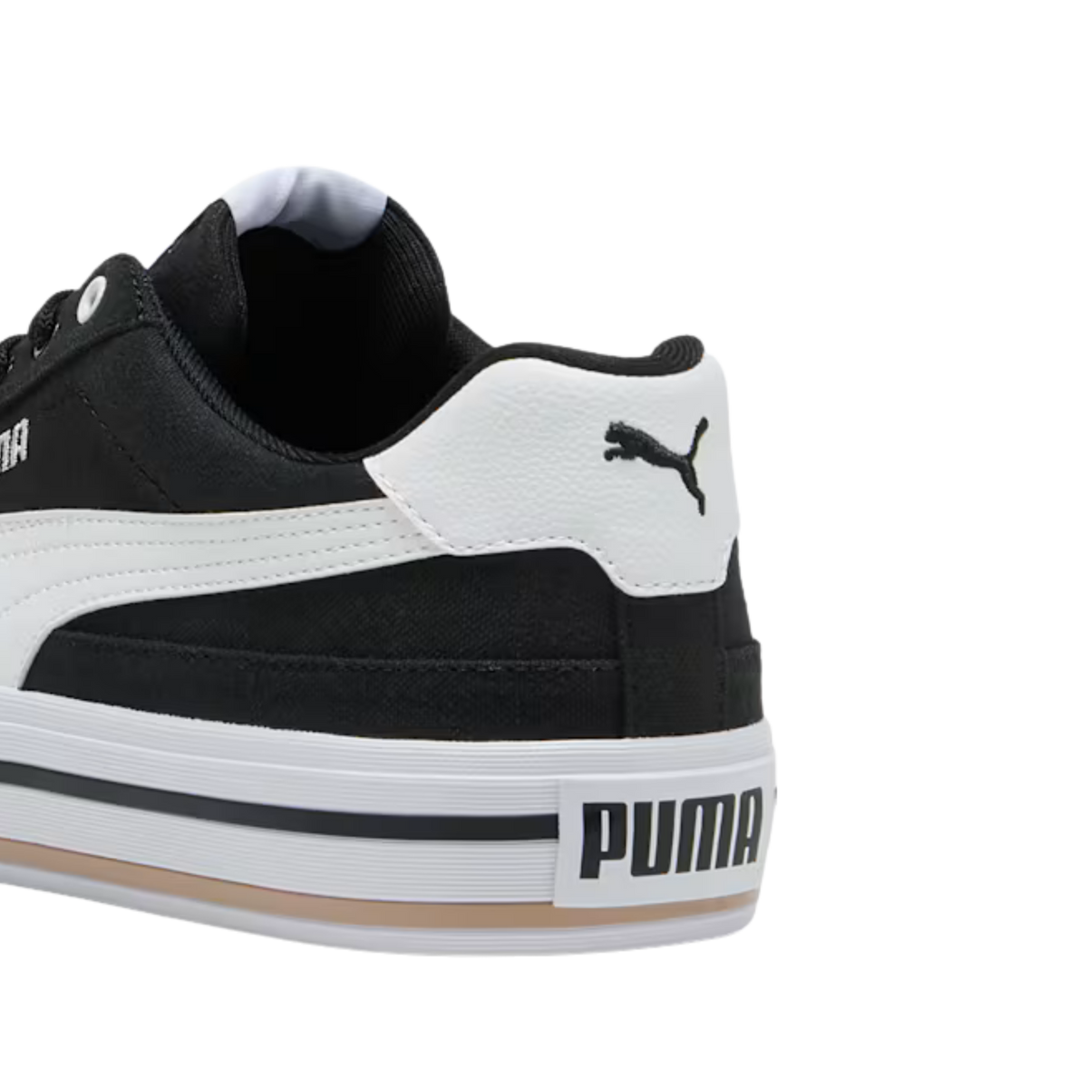 Puma Men Court Classic Vulcanized Formstrip Sneakers - Black White