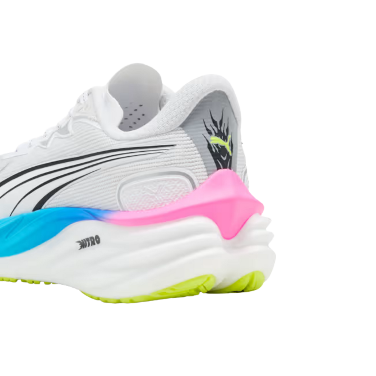 Puma Men Velocity Nitro™ 4 - White Ultra Blue Poison Pink