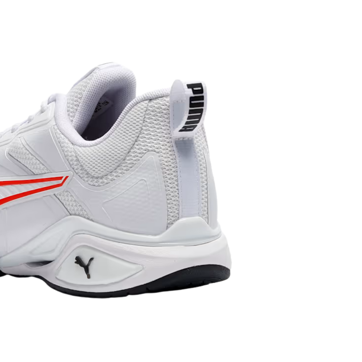 Puma Men Neutron Shoes - White Fierce Red