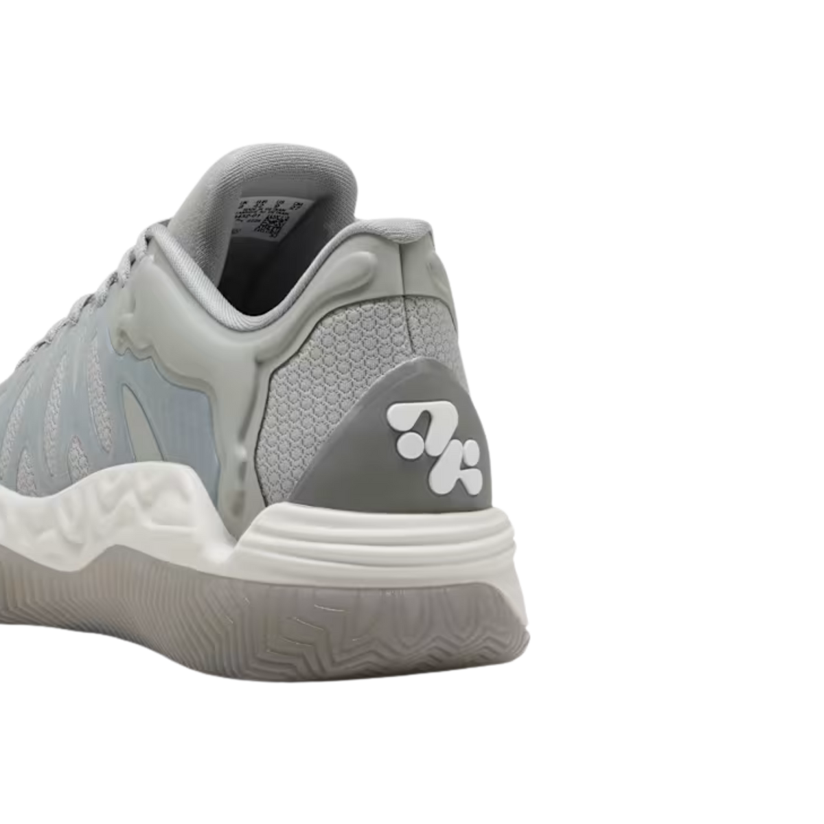 Puma Men HALI 1 Smoke Basketball Shoes - Gray Echo Feather Gray