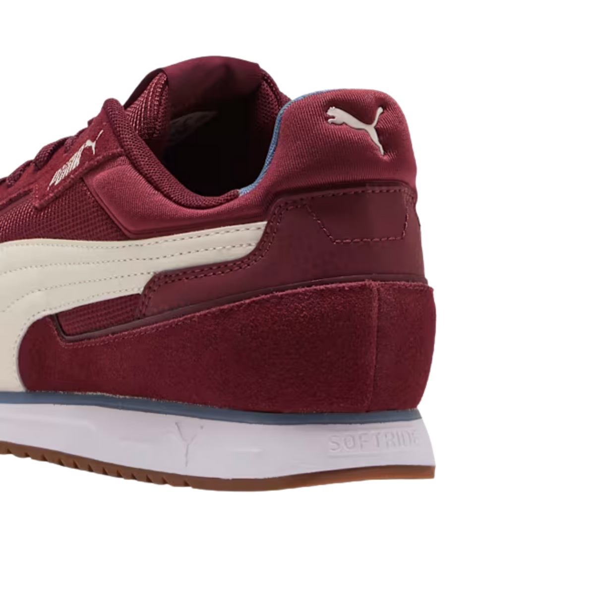 Puma Men Softride ST Miler Sneakers - Ruby Shimmer Vapor Gray