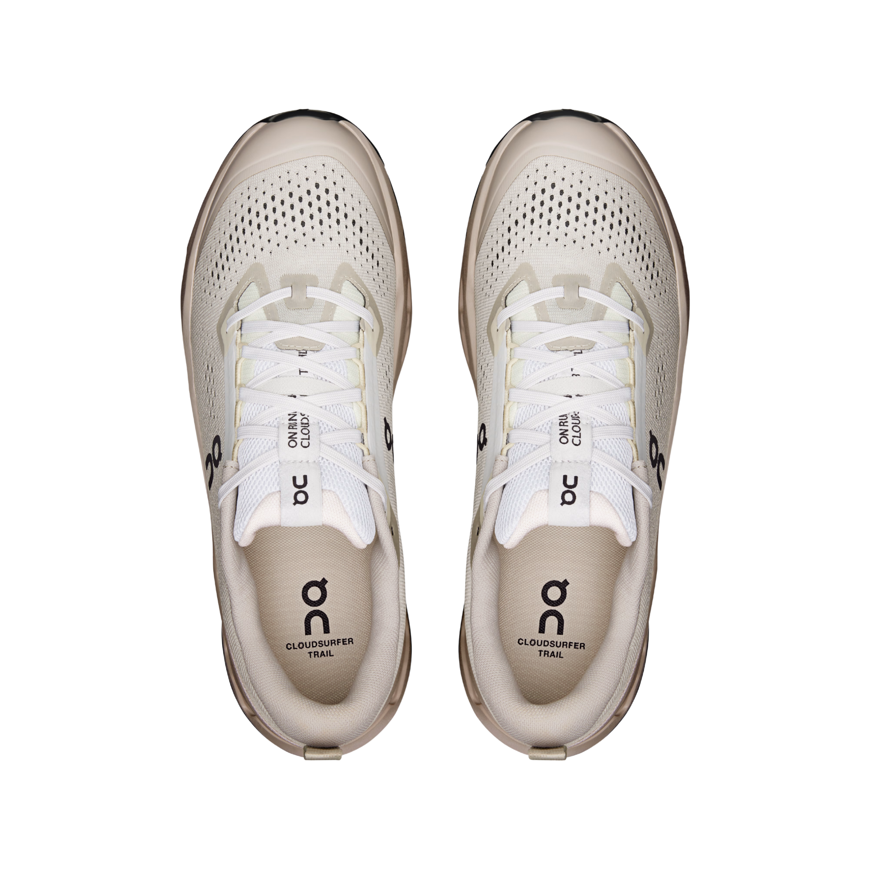 ON Men Cloudsurfer Trail 2 - Frost Truffle