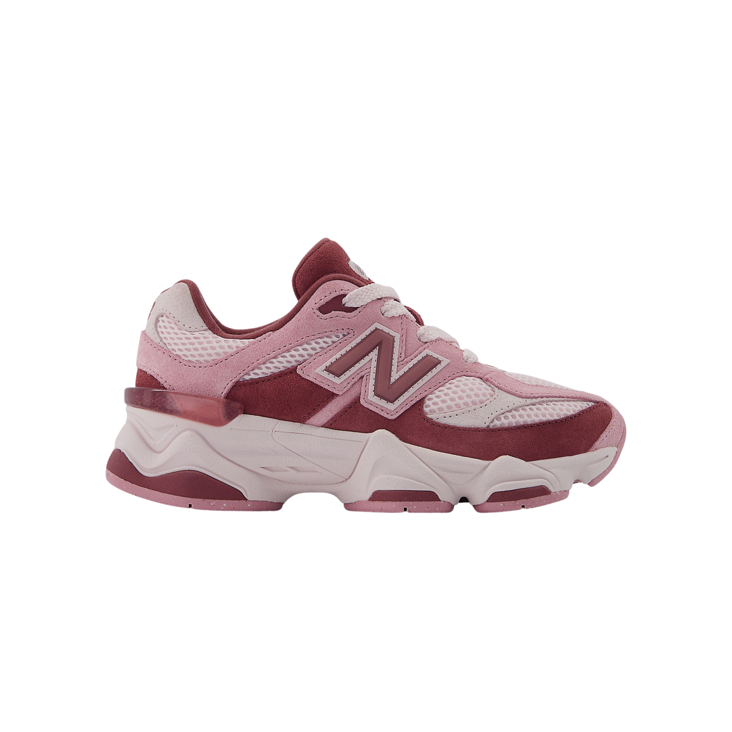 New Balance Kids 9060 - Pink Granite Washed Burgundy