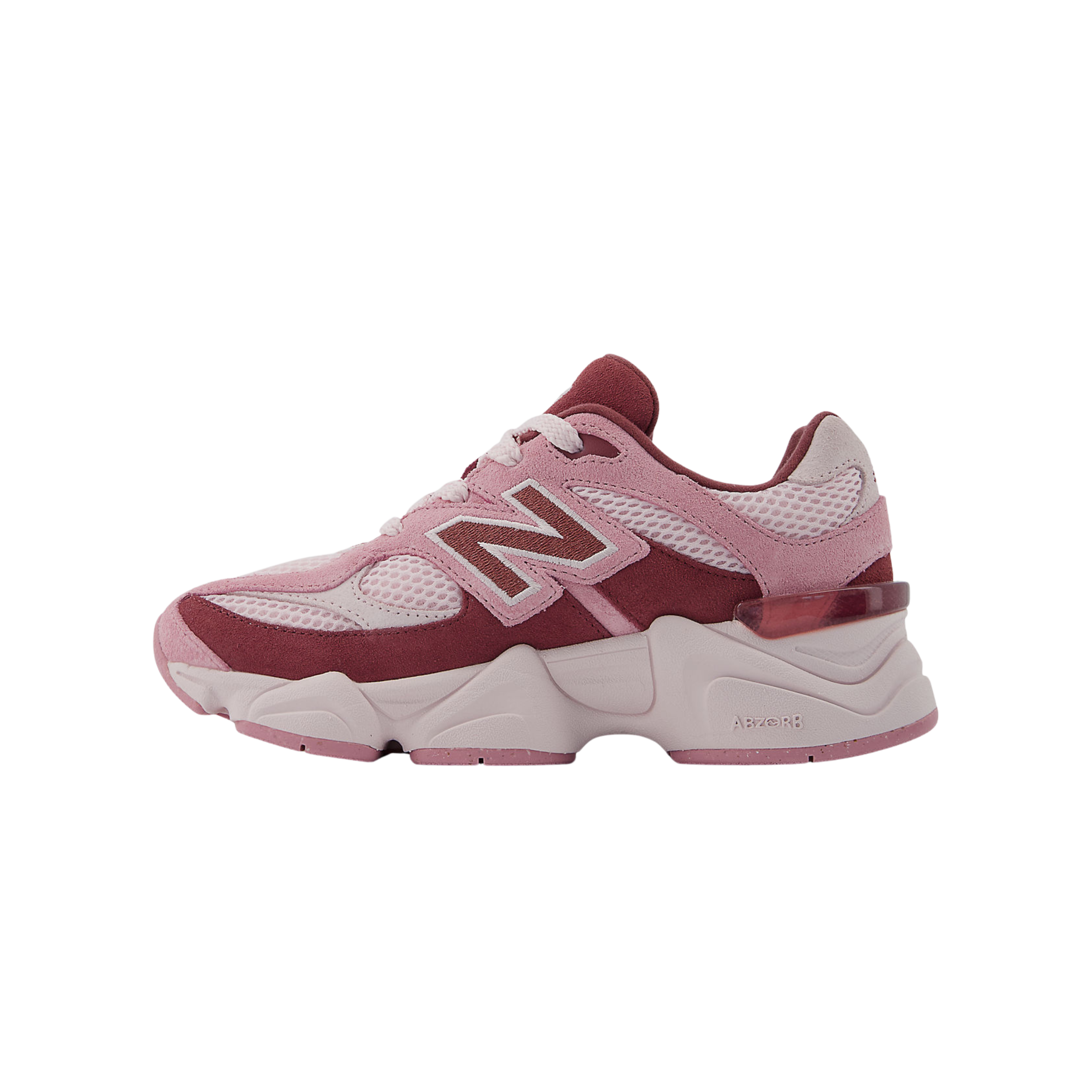 New Balance Kids 9060 - Pink Granite Washed Burgundy