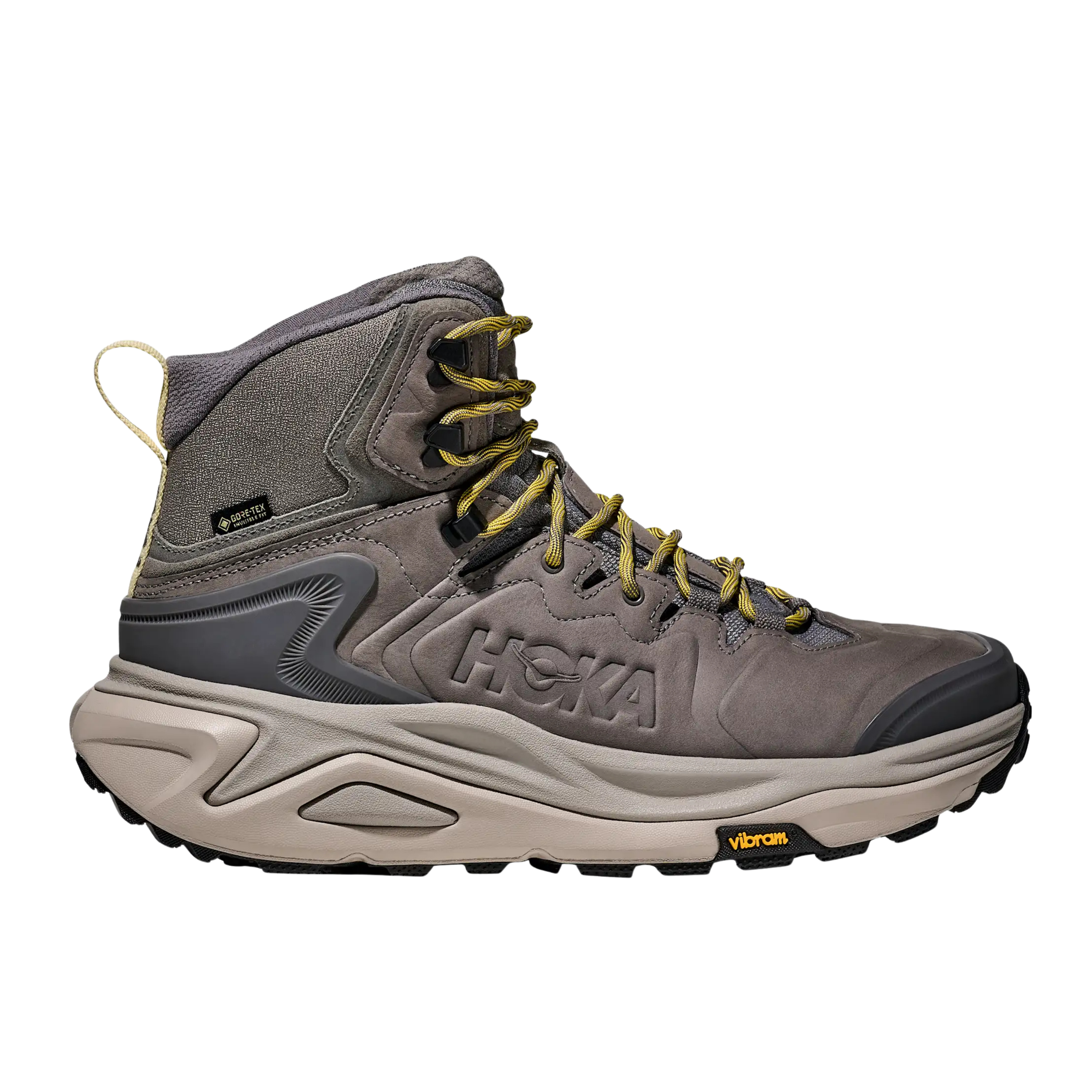 Hoka Men Kaha 3 Mid GTX - Gravel Cement