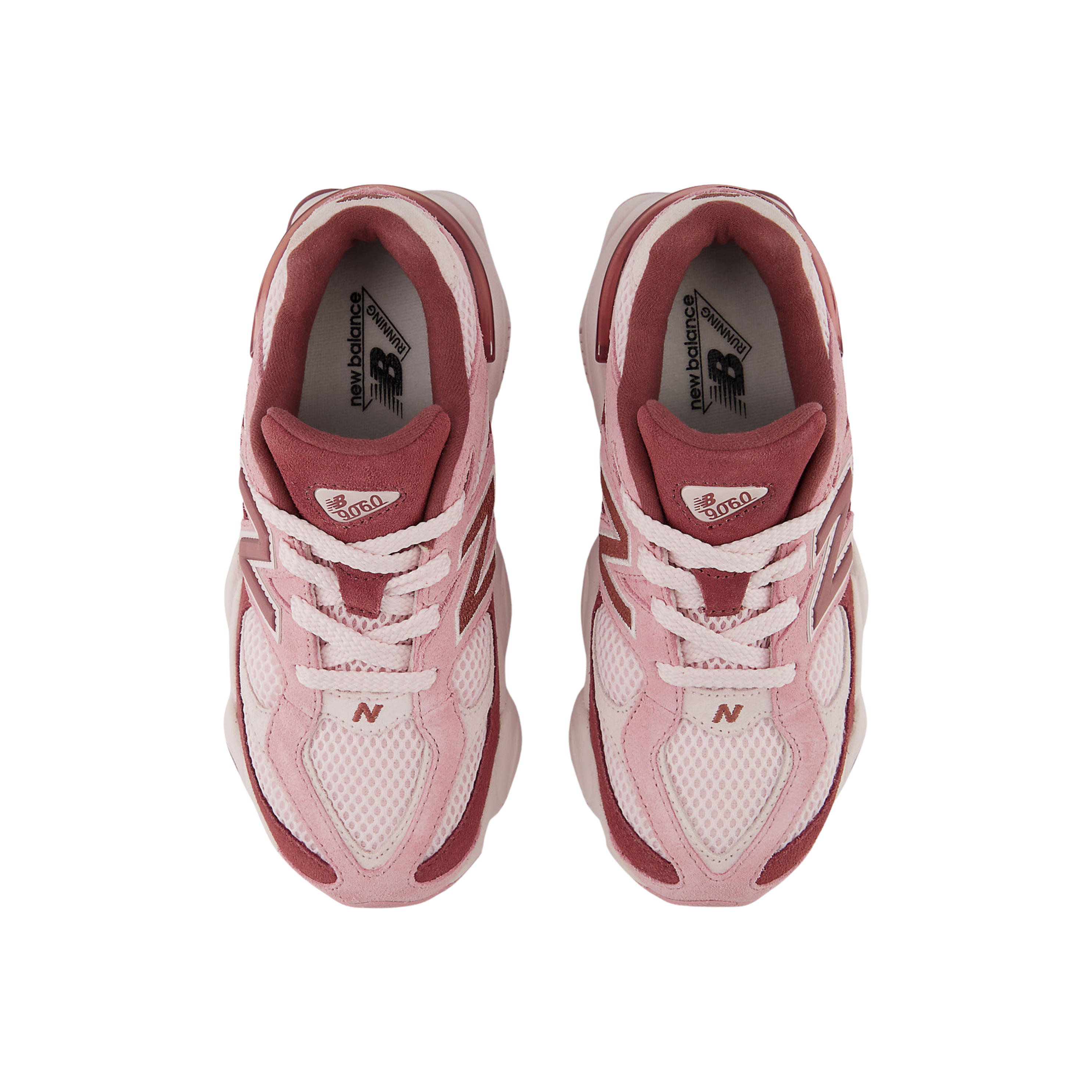 New Balance Kids 9060 - Pink Granite Washed Burgundy