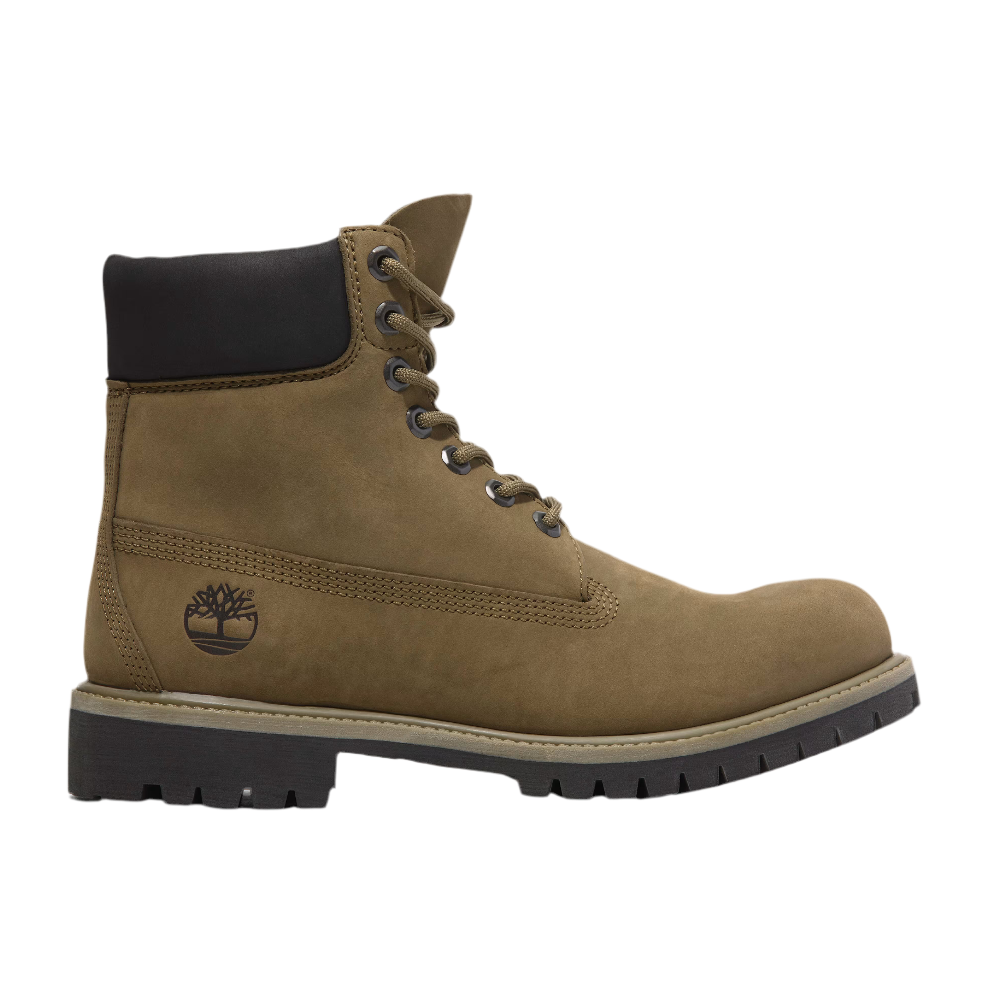 Timberland Men's Premium 6-In Waterproof - Olive Nubuck