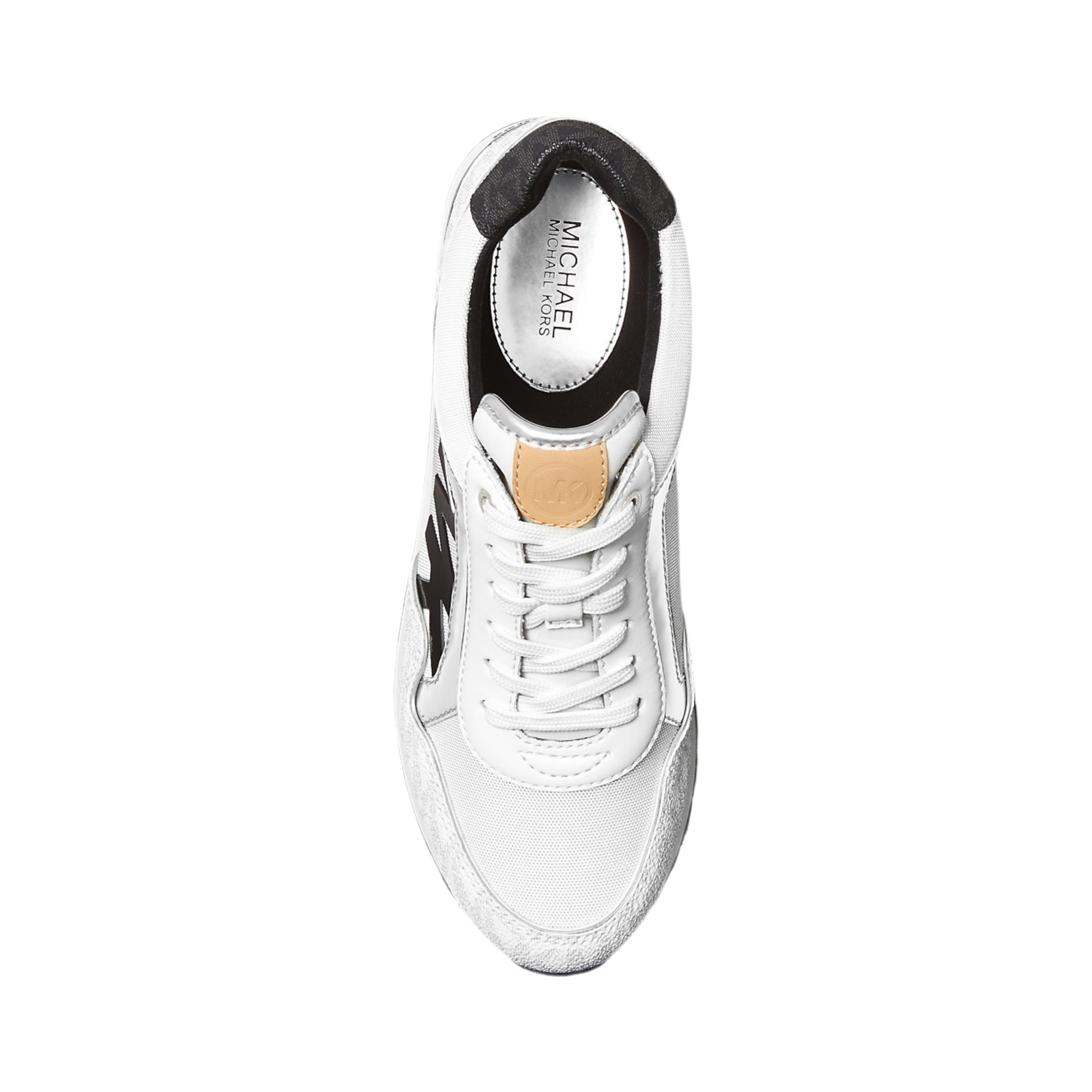 Michael Kors Women Maddy Logo Trainer - Bright White
