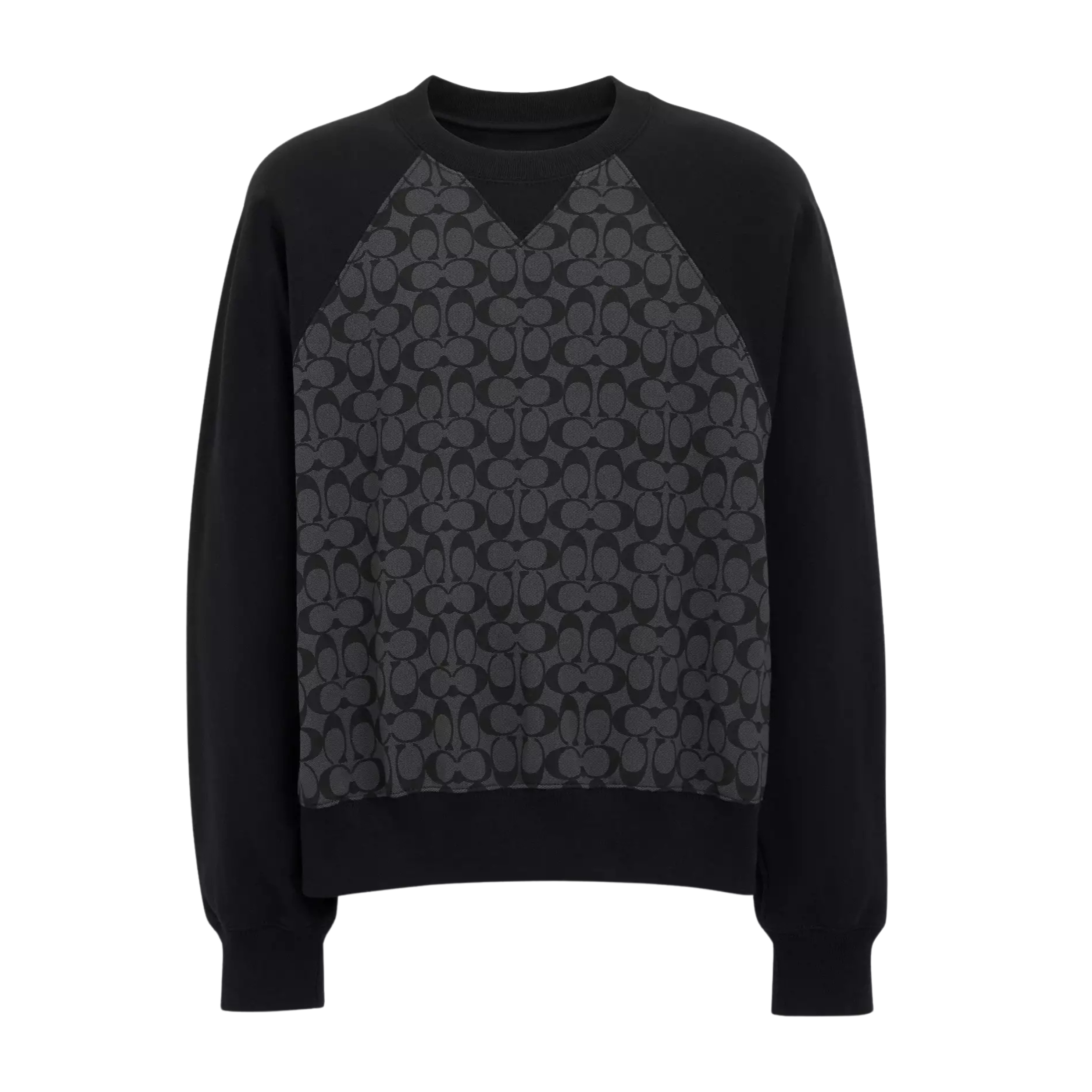 COACH Men Crewneck Sweatshirt - Charcoal