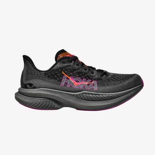 Hoka Women Mach 6 - Black Fuchsia