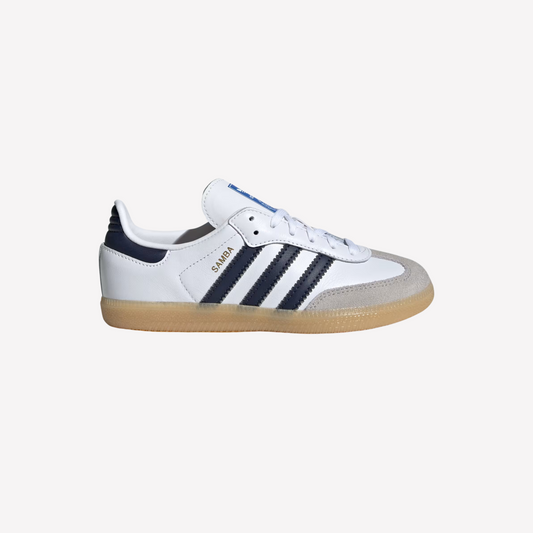 Adidas Kids Samba OG  - White Indigo