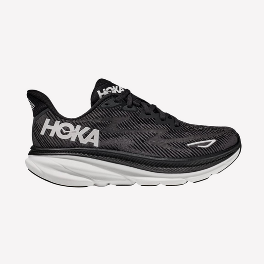 Hoka Women Clifton 9 - Black White