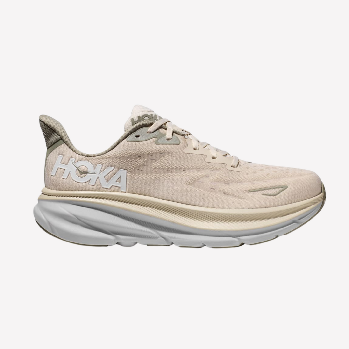 Hoka Men Clifton 9 - Oat Milk