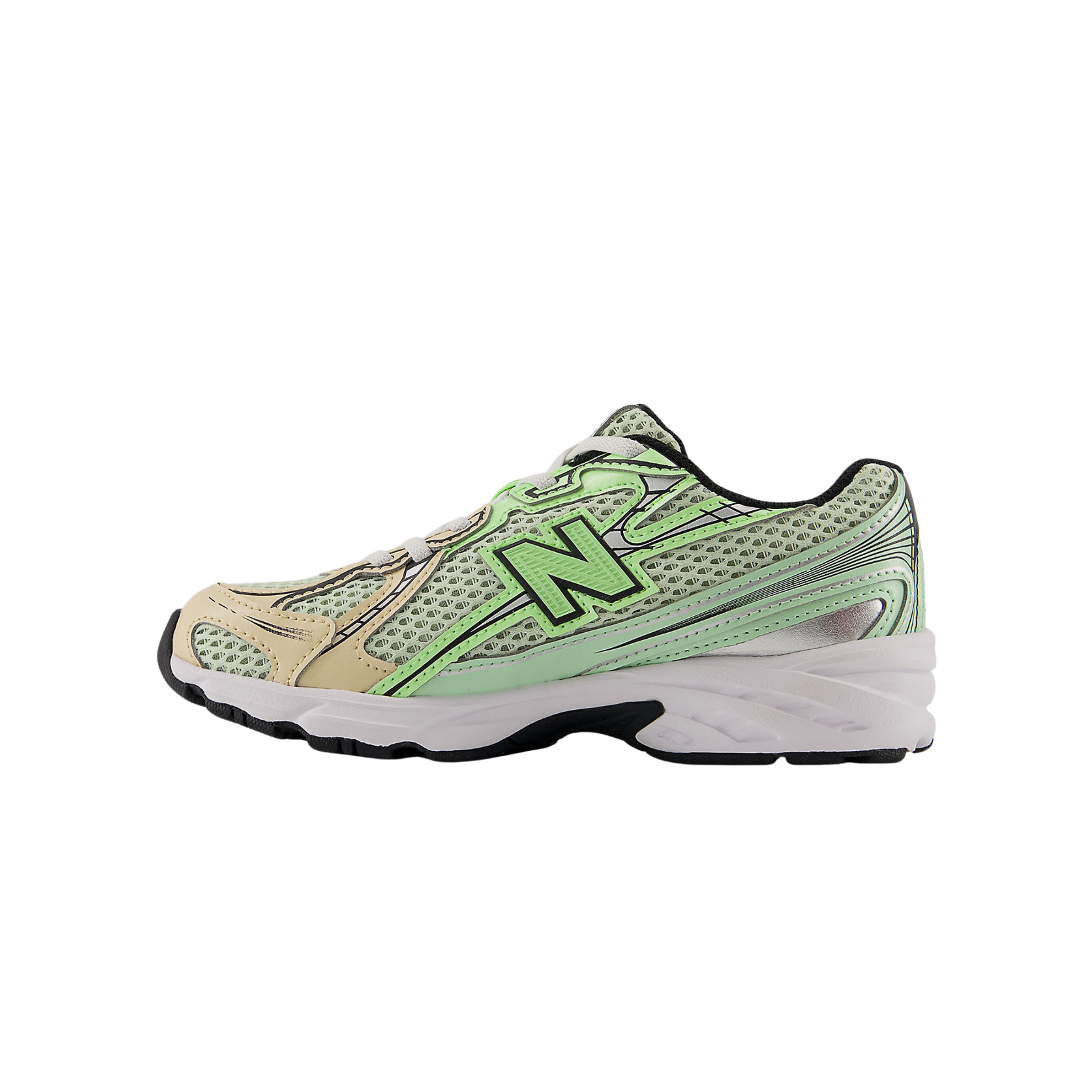 New Balance Kids 740 - Mint Flash Ash Wood Lab Green