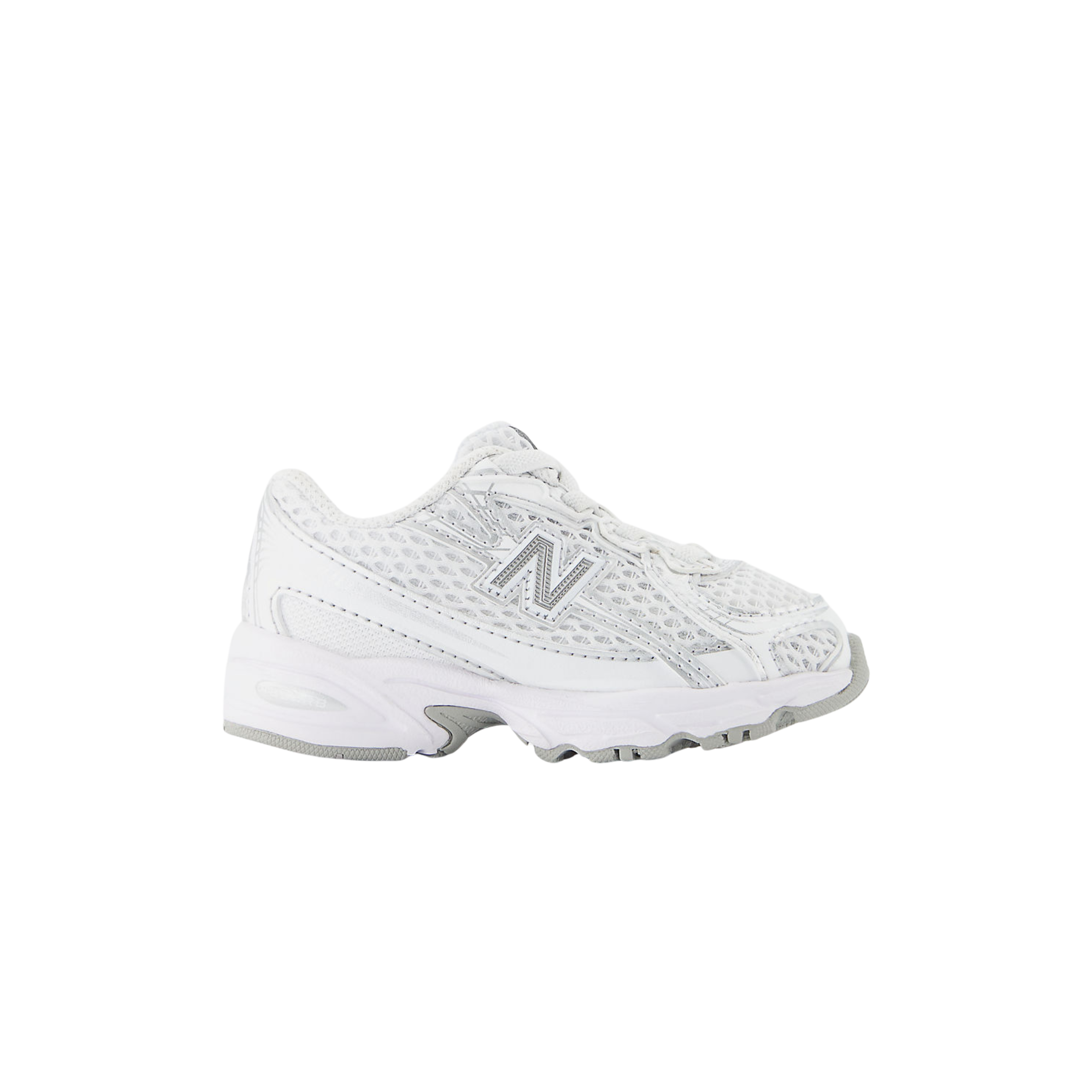 New Balance Toddler 740 - White Silver Metallic