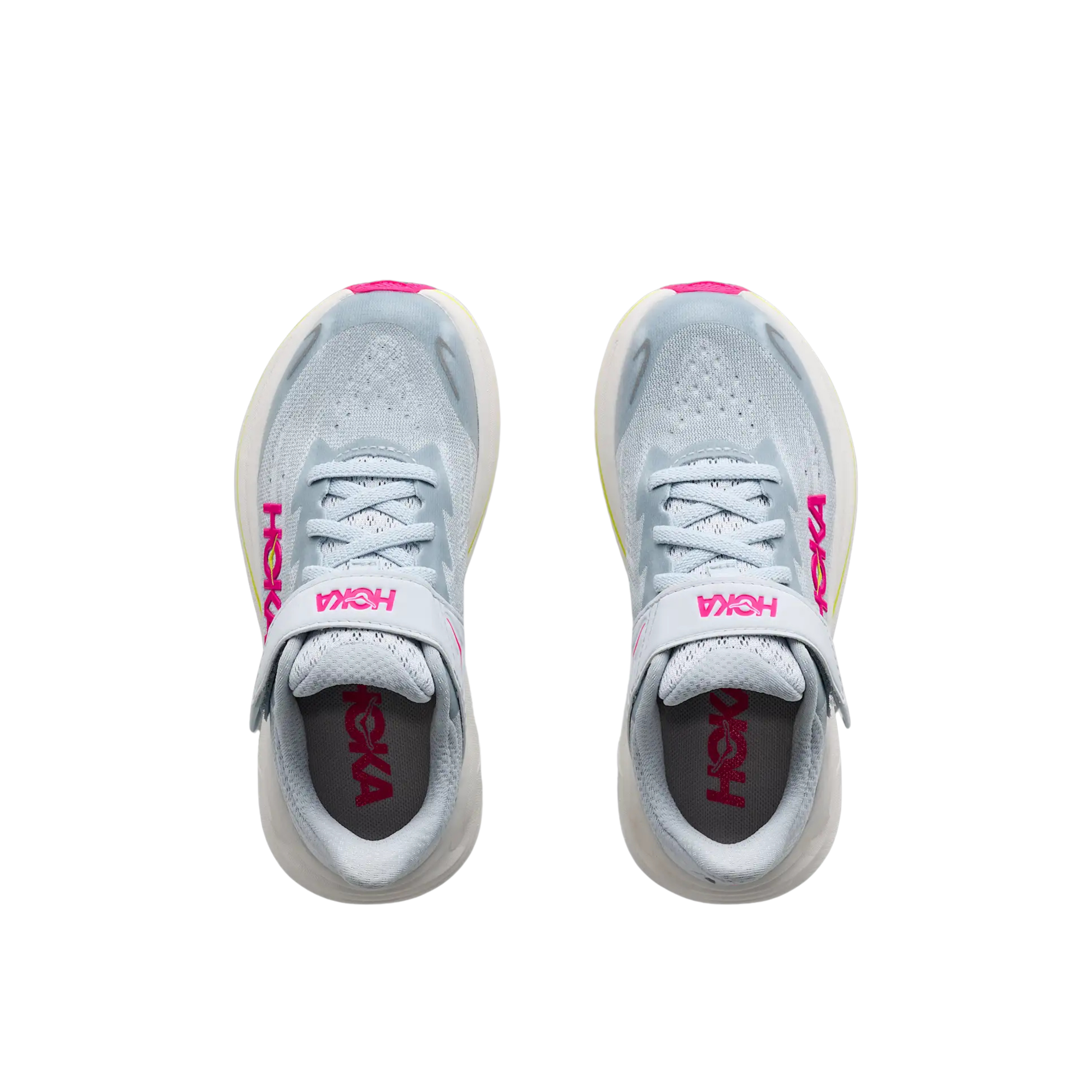 Hoka Kids Clifton 10 - Overcast Neon Dragonfruit