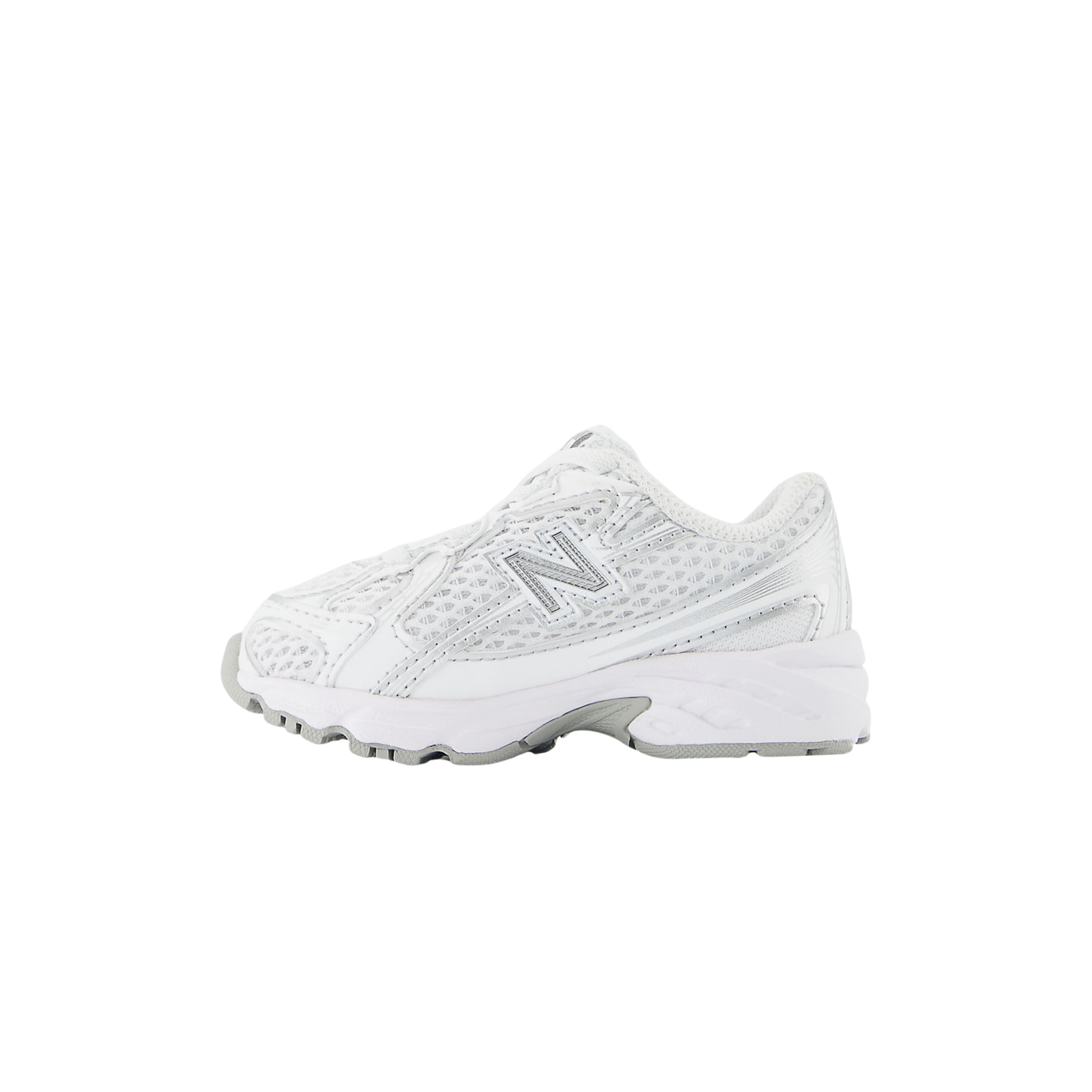 New Balance Toddler 740 - White Silver Metallic