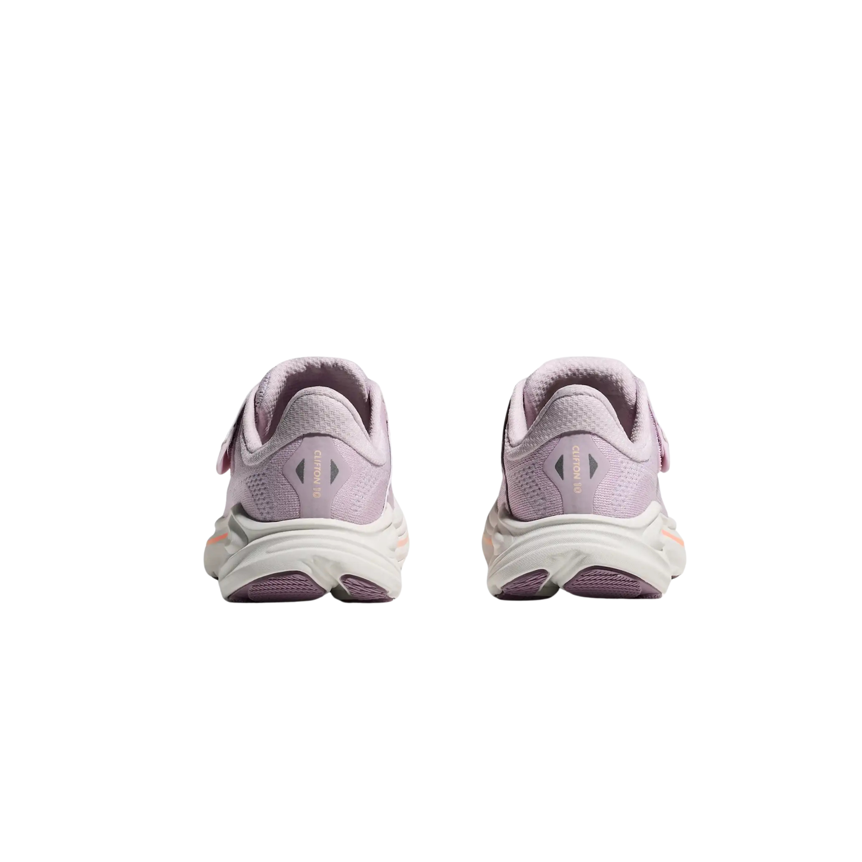 Hoka Kids Clifton 10 - Lilac Cream Tangerine Glow
