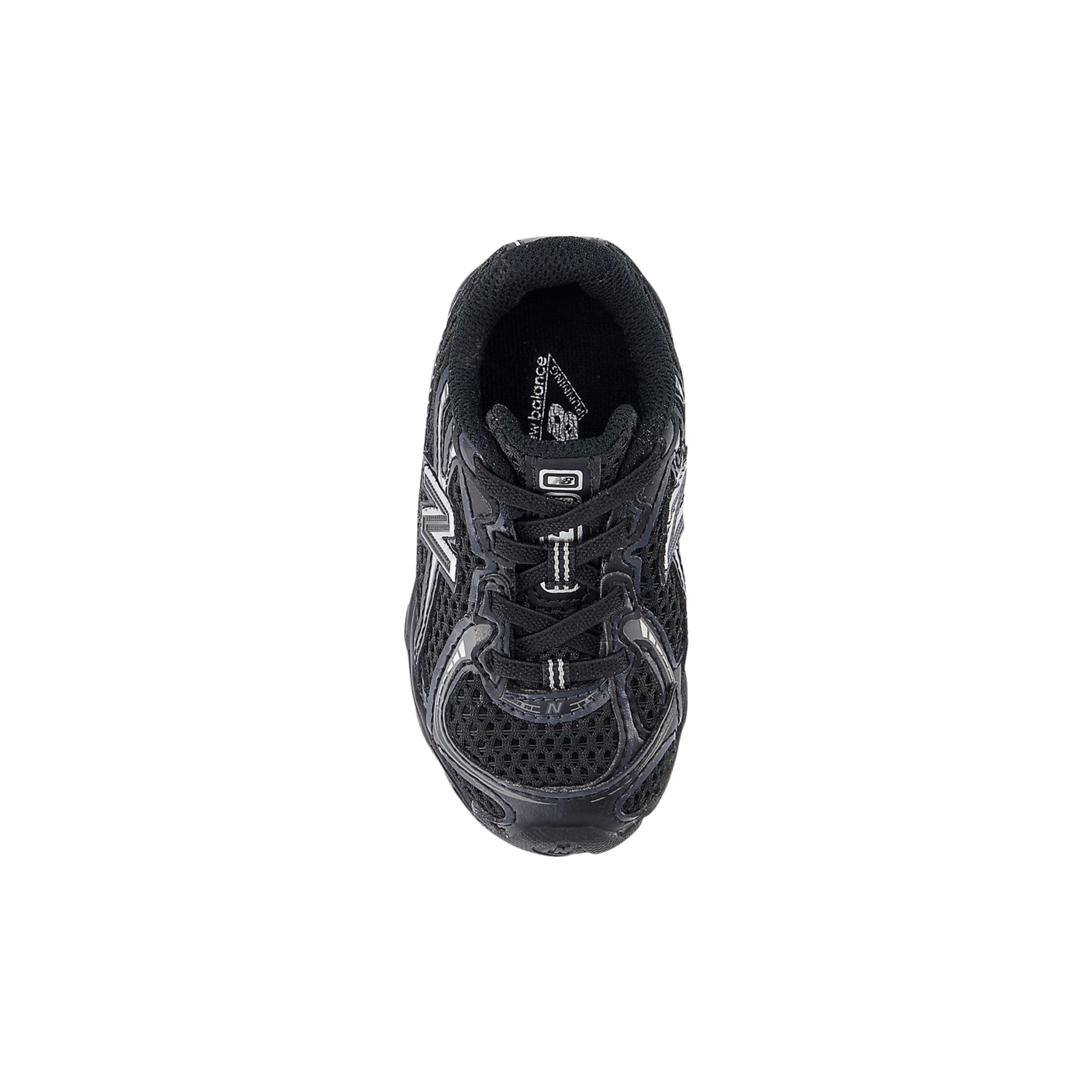 New Balance Toddler 740 - Black Silver Metallic