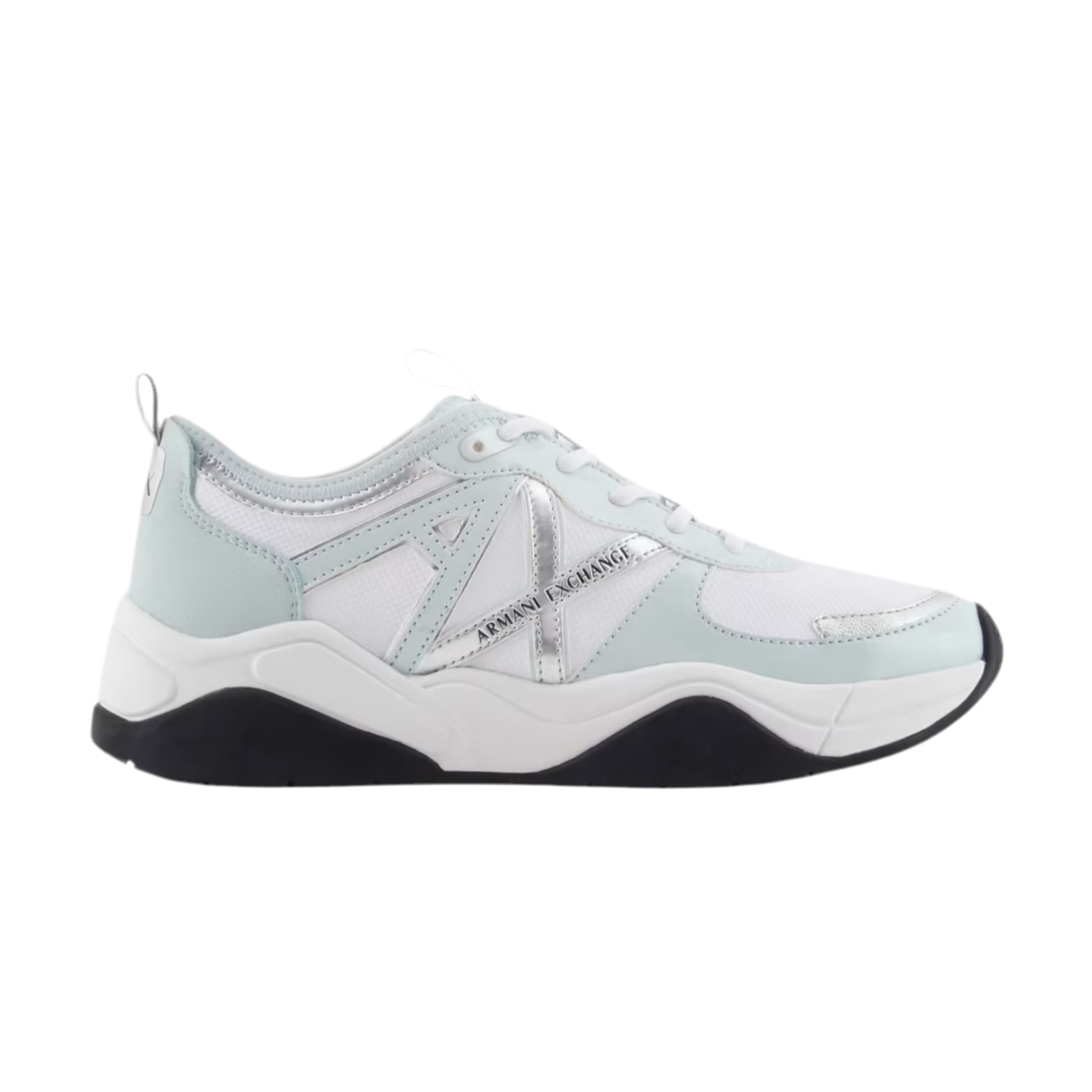 Armani Exchange Women's Chunky Sneaker - Light blue