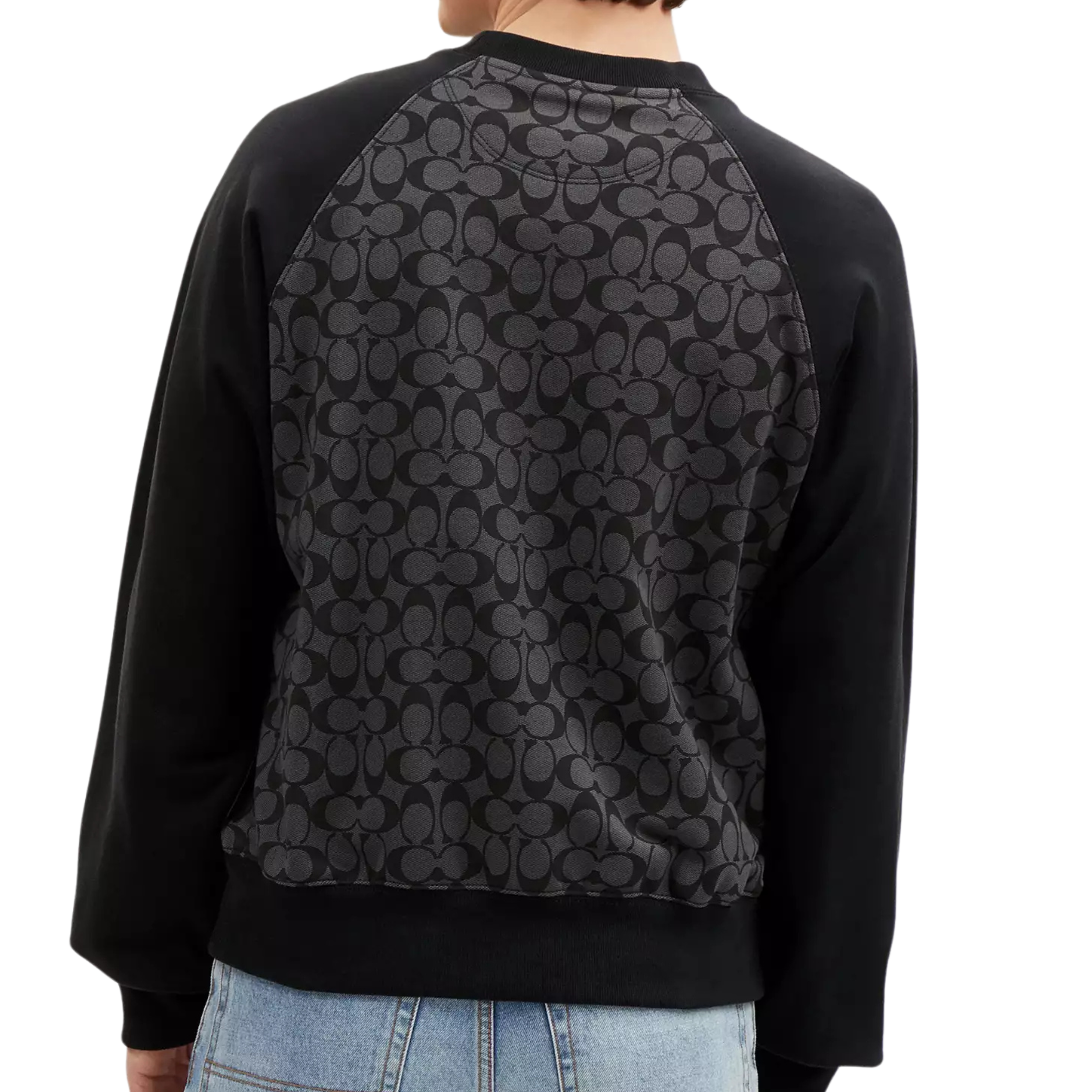 COACH Men Crewneck Sweatshirt - Charcoal