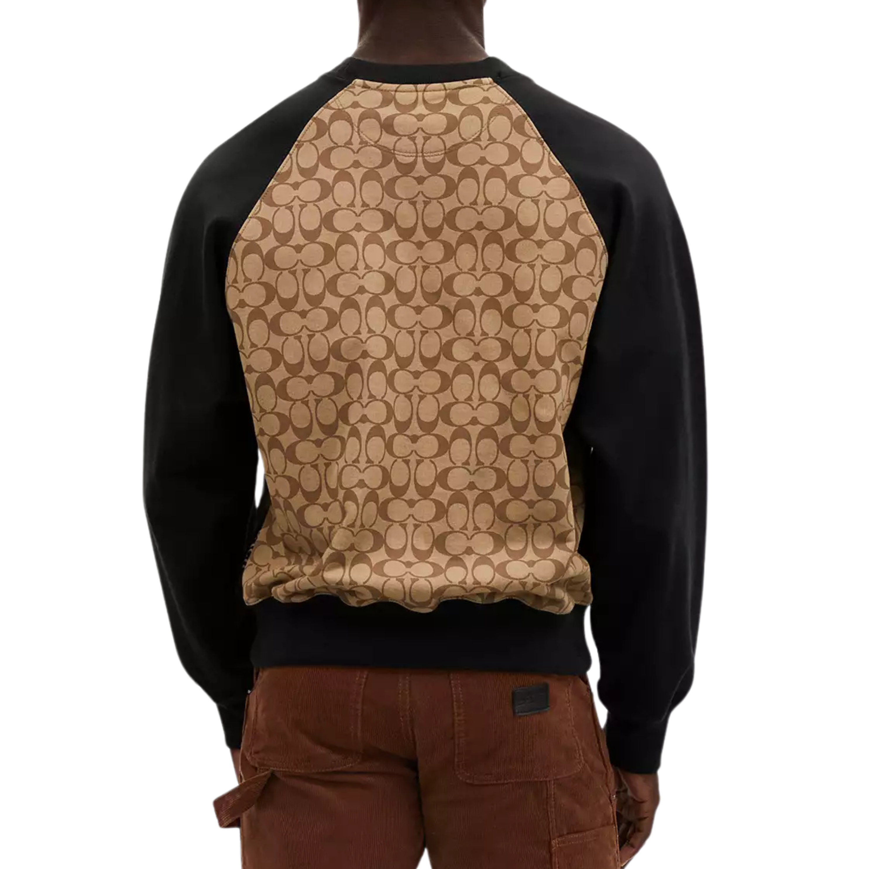 COACH Men Crewneck Sweatshirt - Khaki