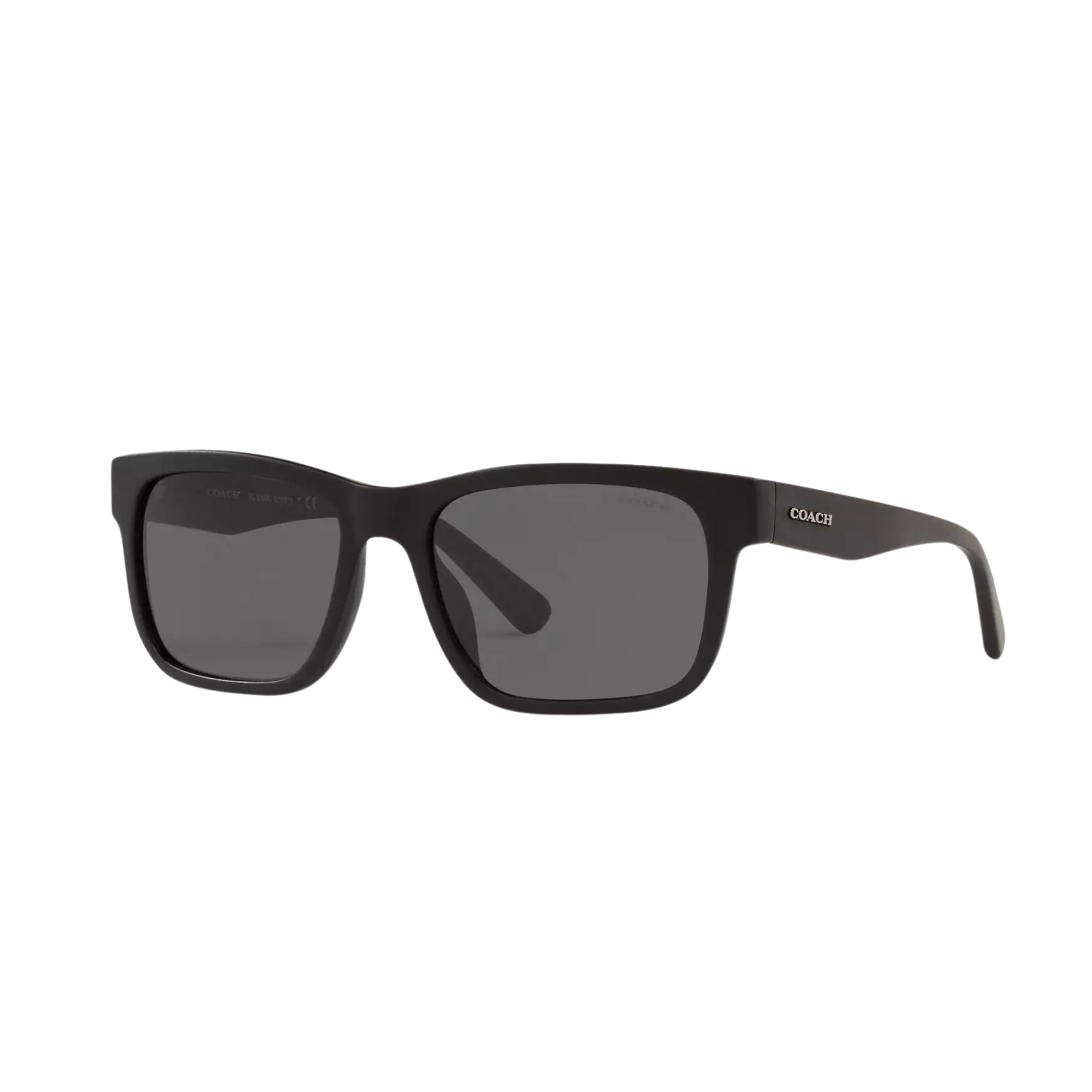 COACH Men Square Frame Sunglasses - Matte Black