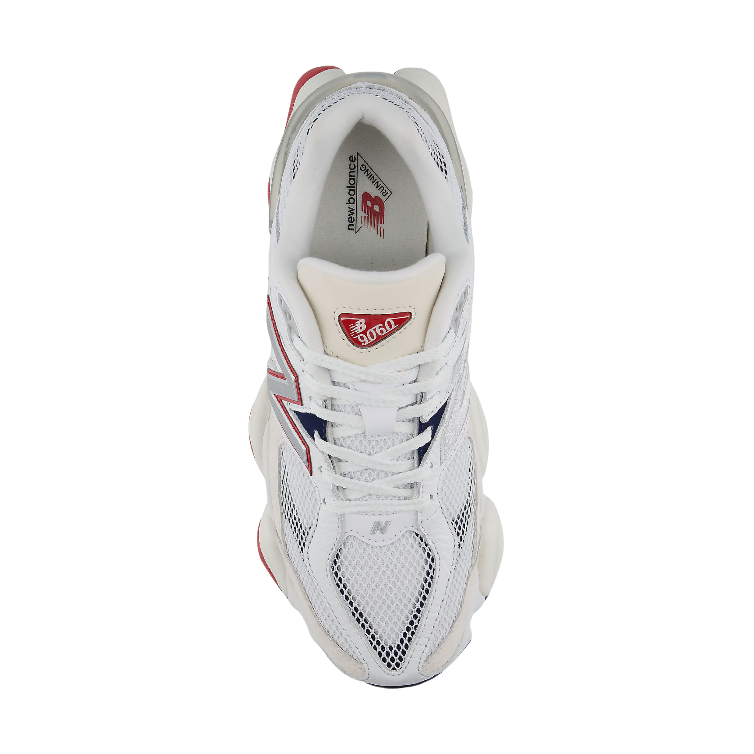 New Balance Women 9060 - White Shadow Red