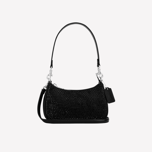 COACH Teri Mini Crossbody Bag - Silver Black