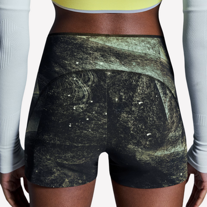ON Women Race Tights Short - Black Limelight