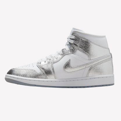 Nike Women's Jordan 1 Mid SE - Silver