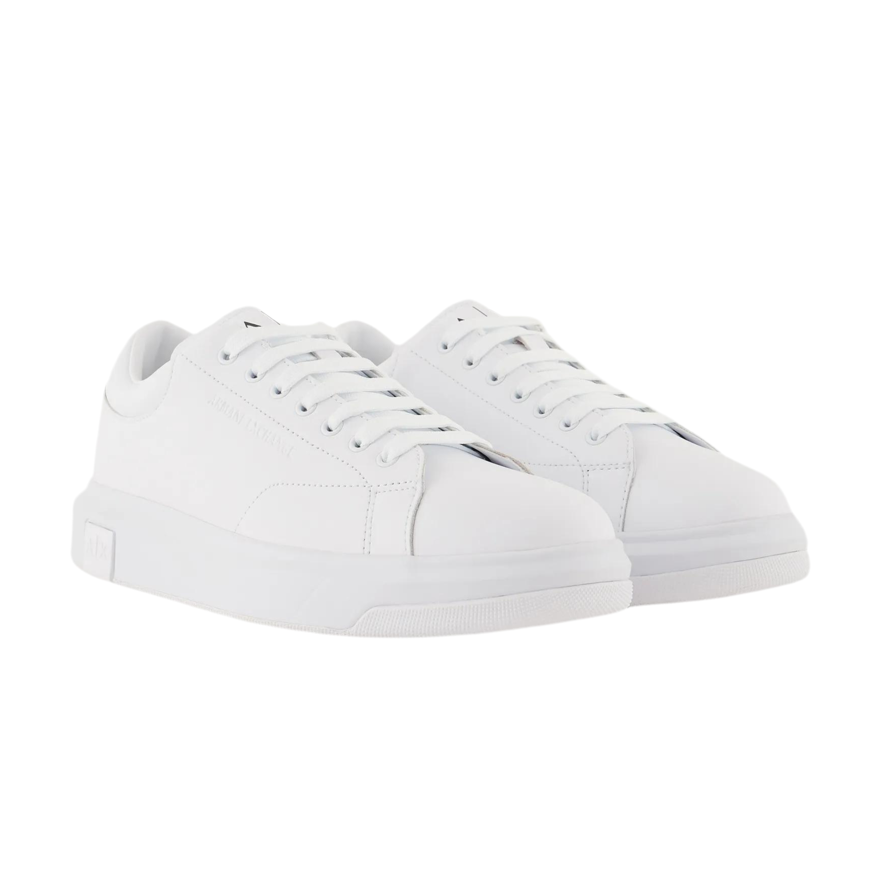 Armani Exchange Men's Action Leather - White