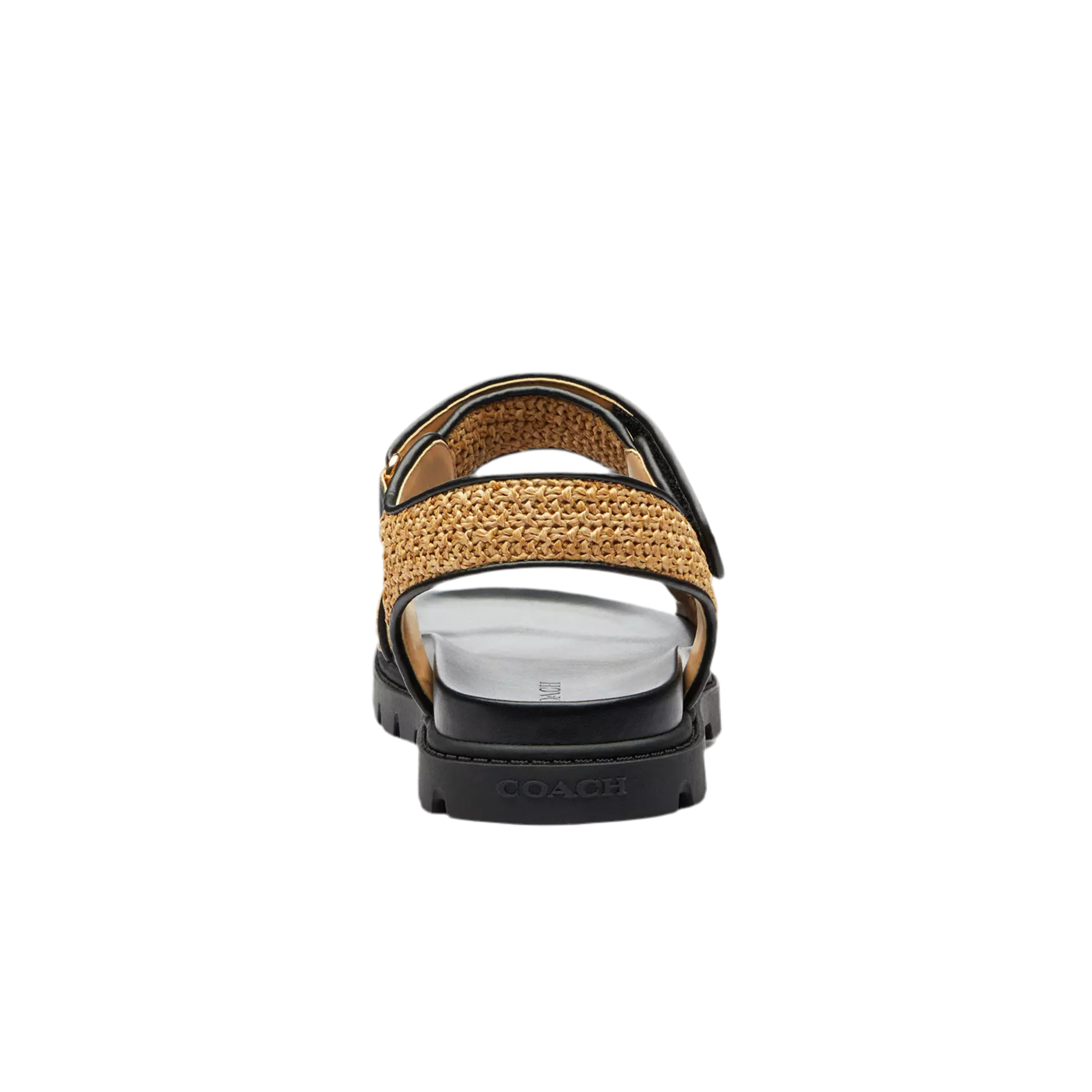 COACH Women's Sport Sandal - Straw Toast