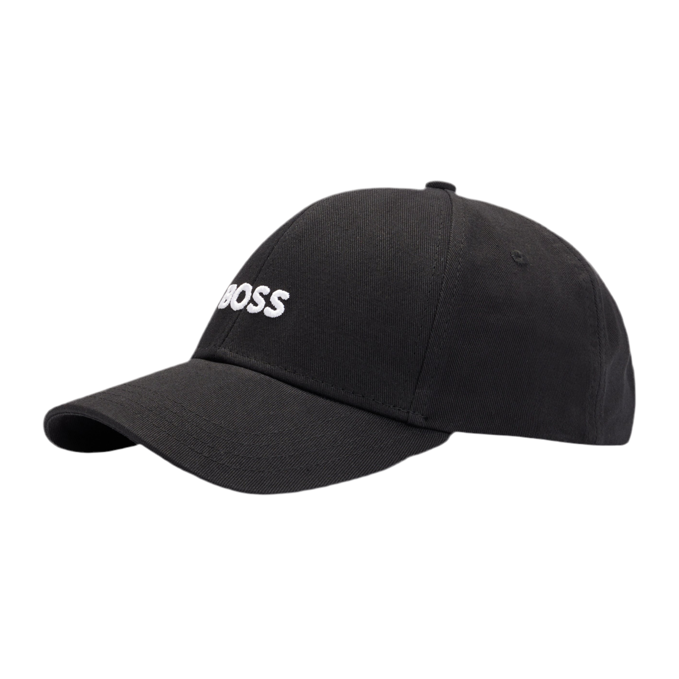 Hugo Boss Cotton Six-panel Logo Cap - Black