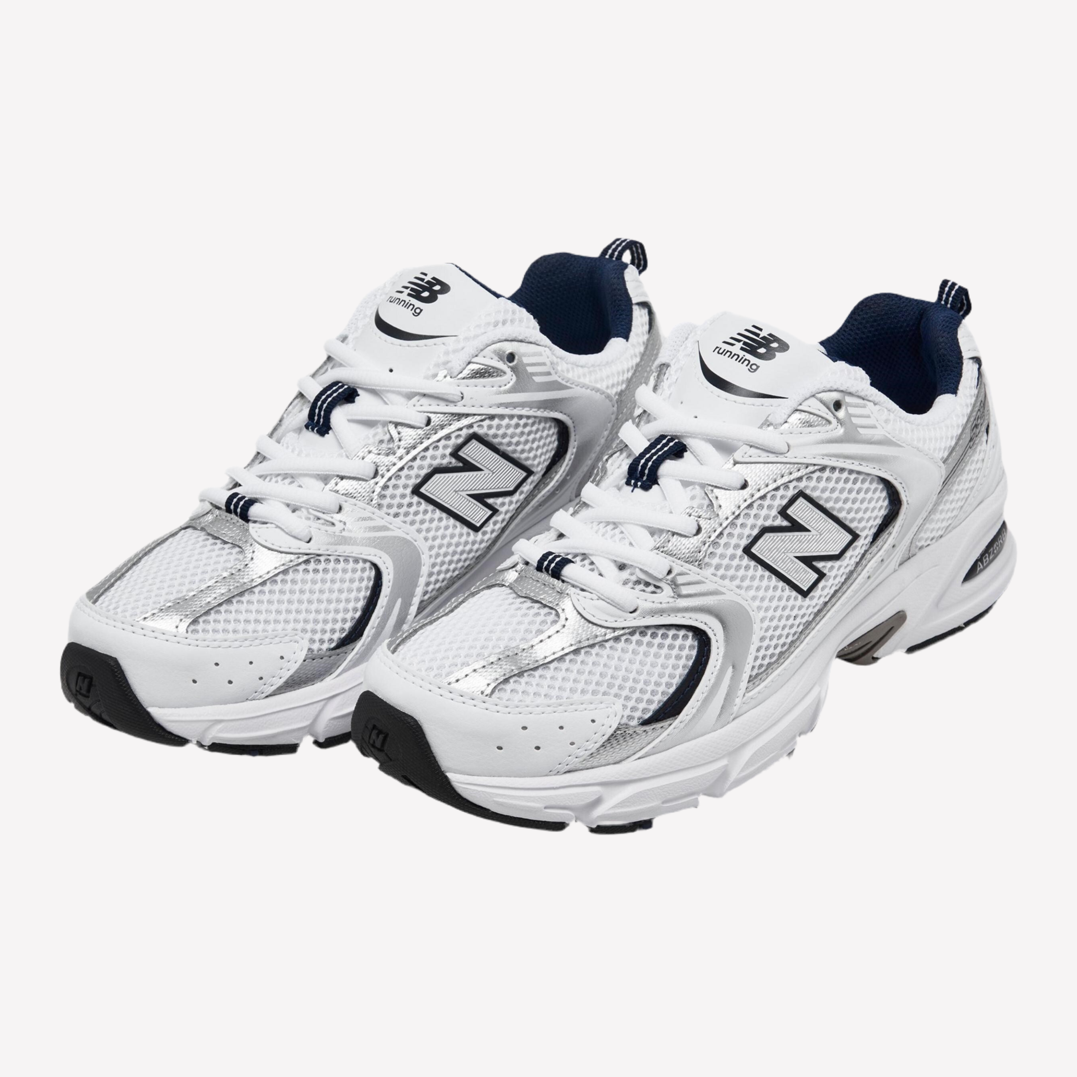 New Balance Women 530 Sneaker - White Indigo