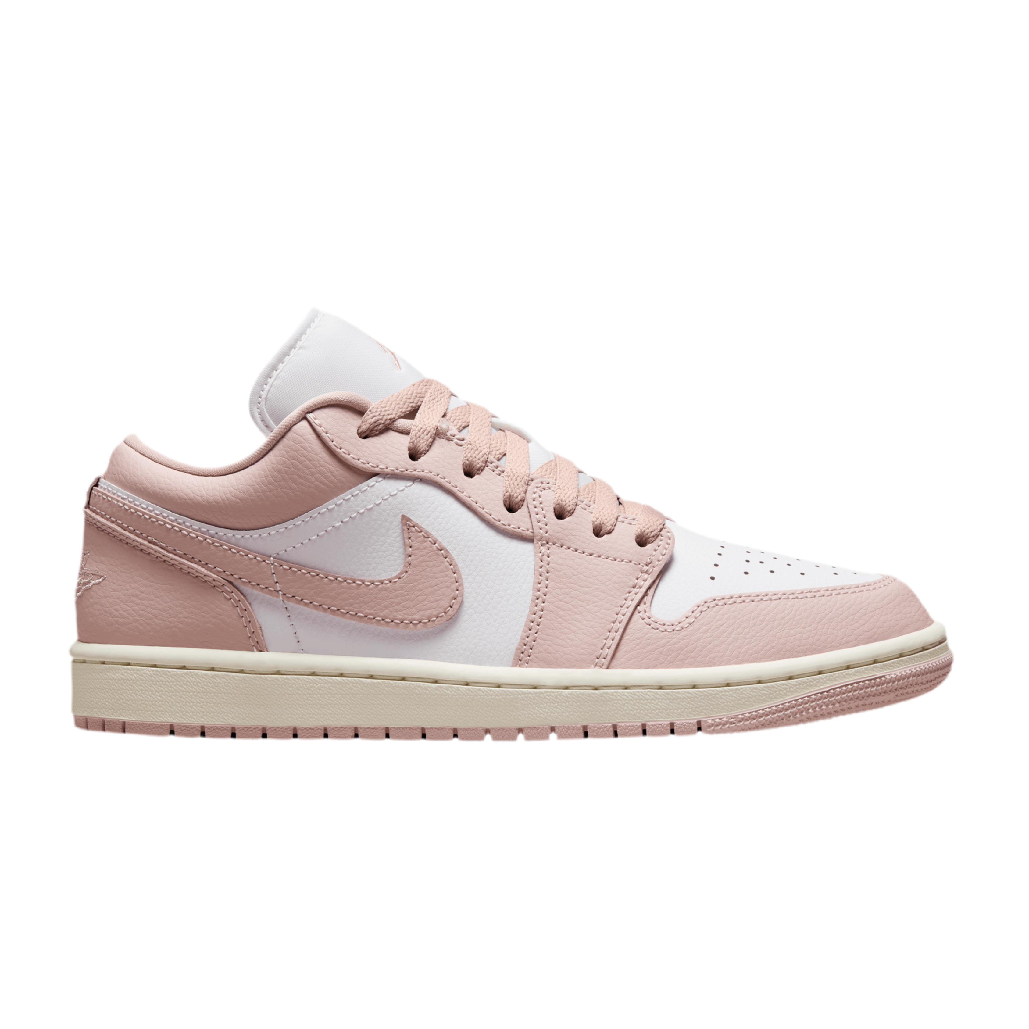 Nike Women's Air Jordan 1 Low - White Pink Oxford