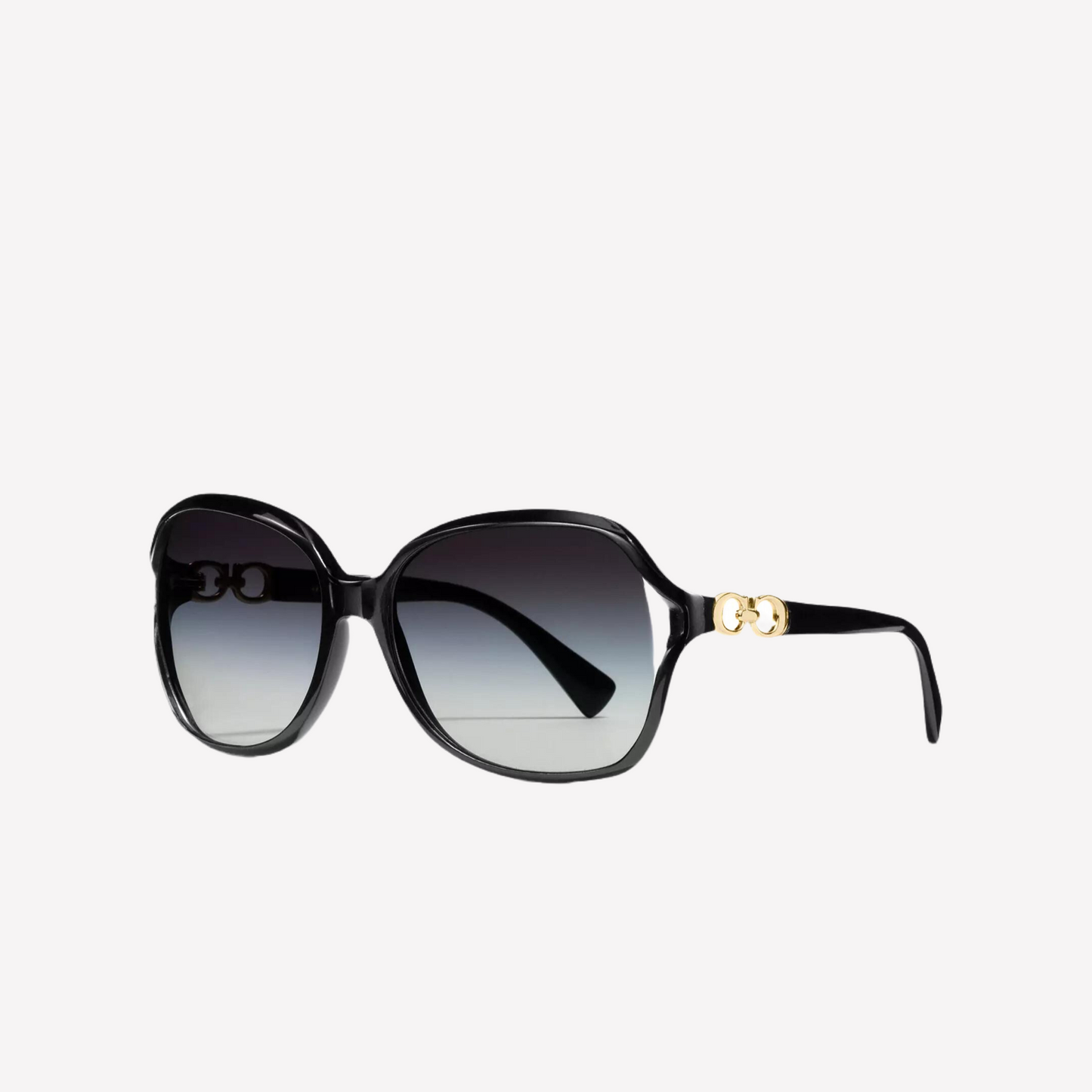 Coach Women Kissing C Sunglasses -  Black