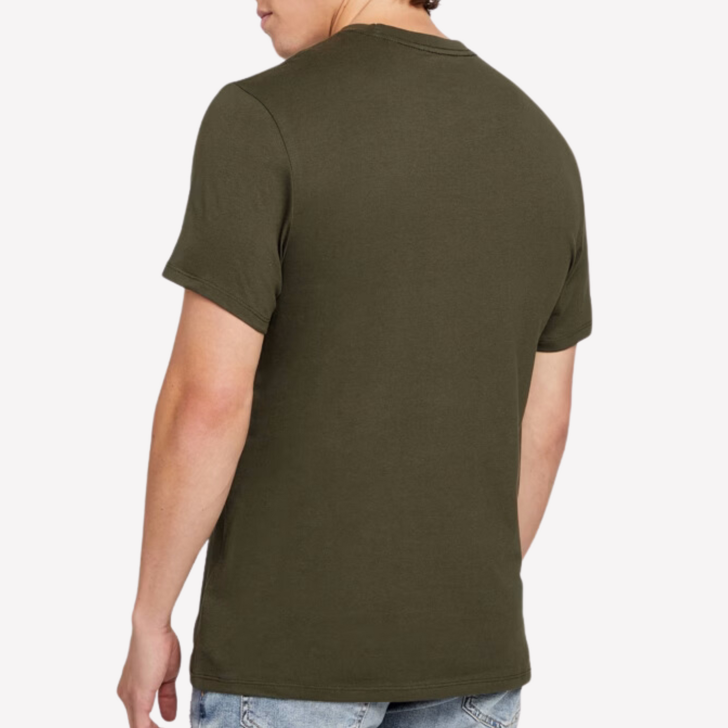 Guess Men Koda Crewneck Tee - Green