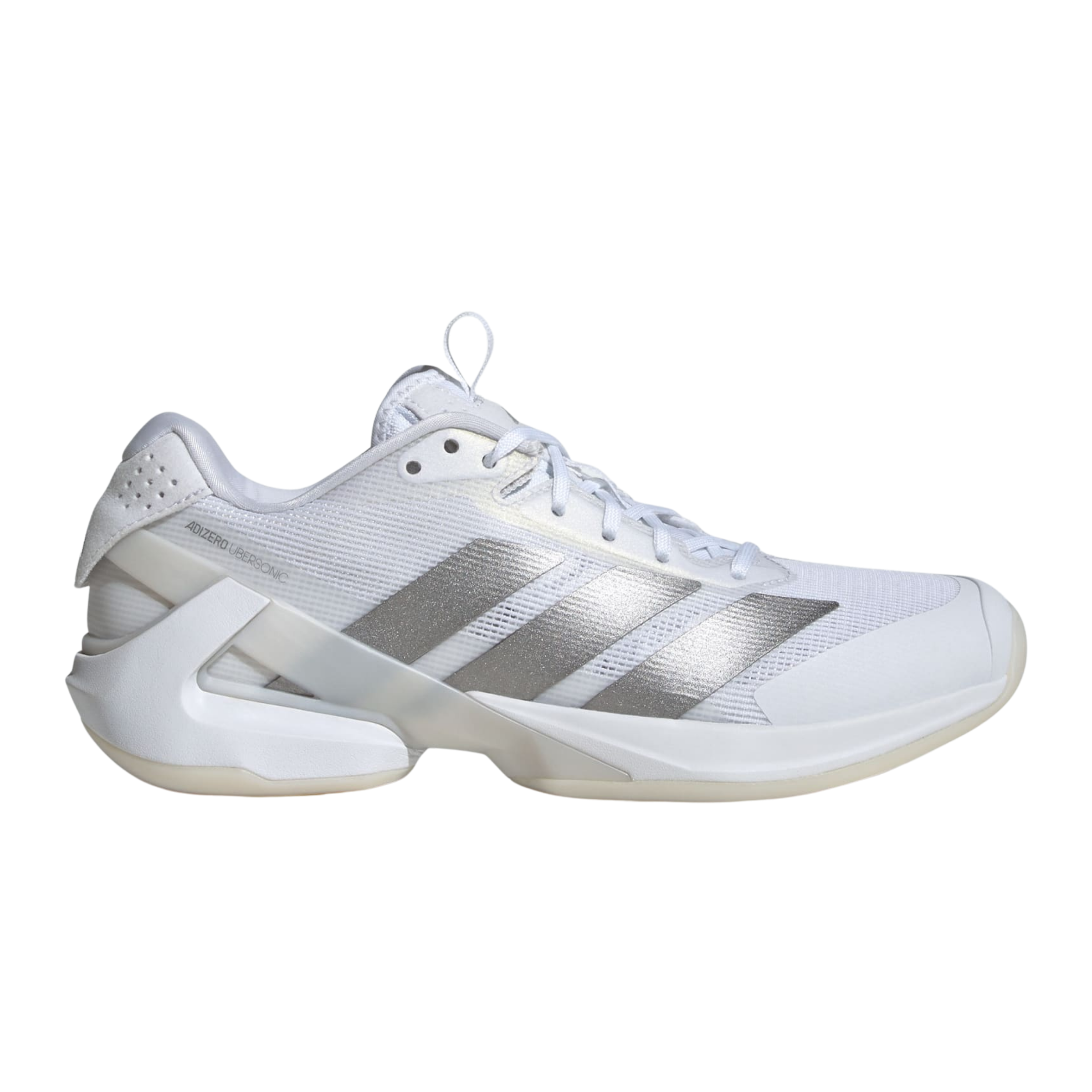 Adidas Women Adizero Ubersonic 5 Tennis - Cloud White Silver Metallic Cloud White