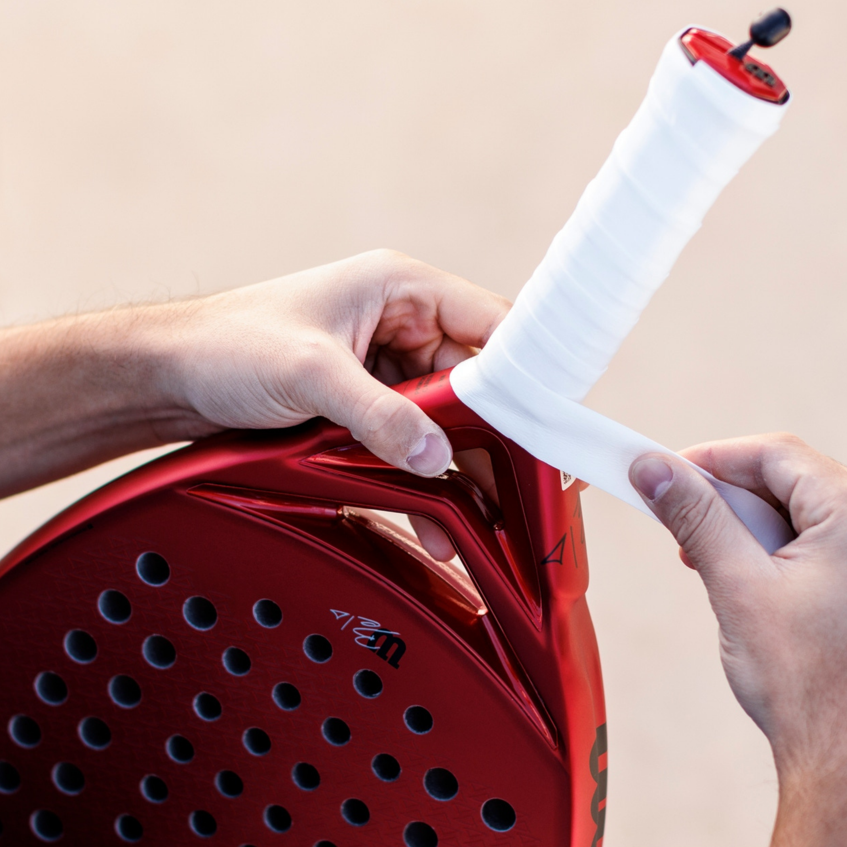Wilson Pro Padel Overgrip 3 Pack - White