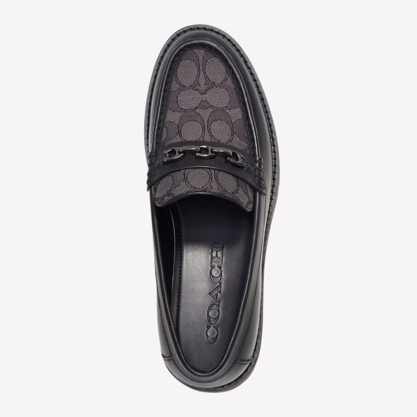 COACH Men's Brooks Loafer - Smoke Coal