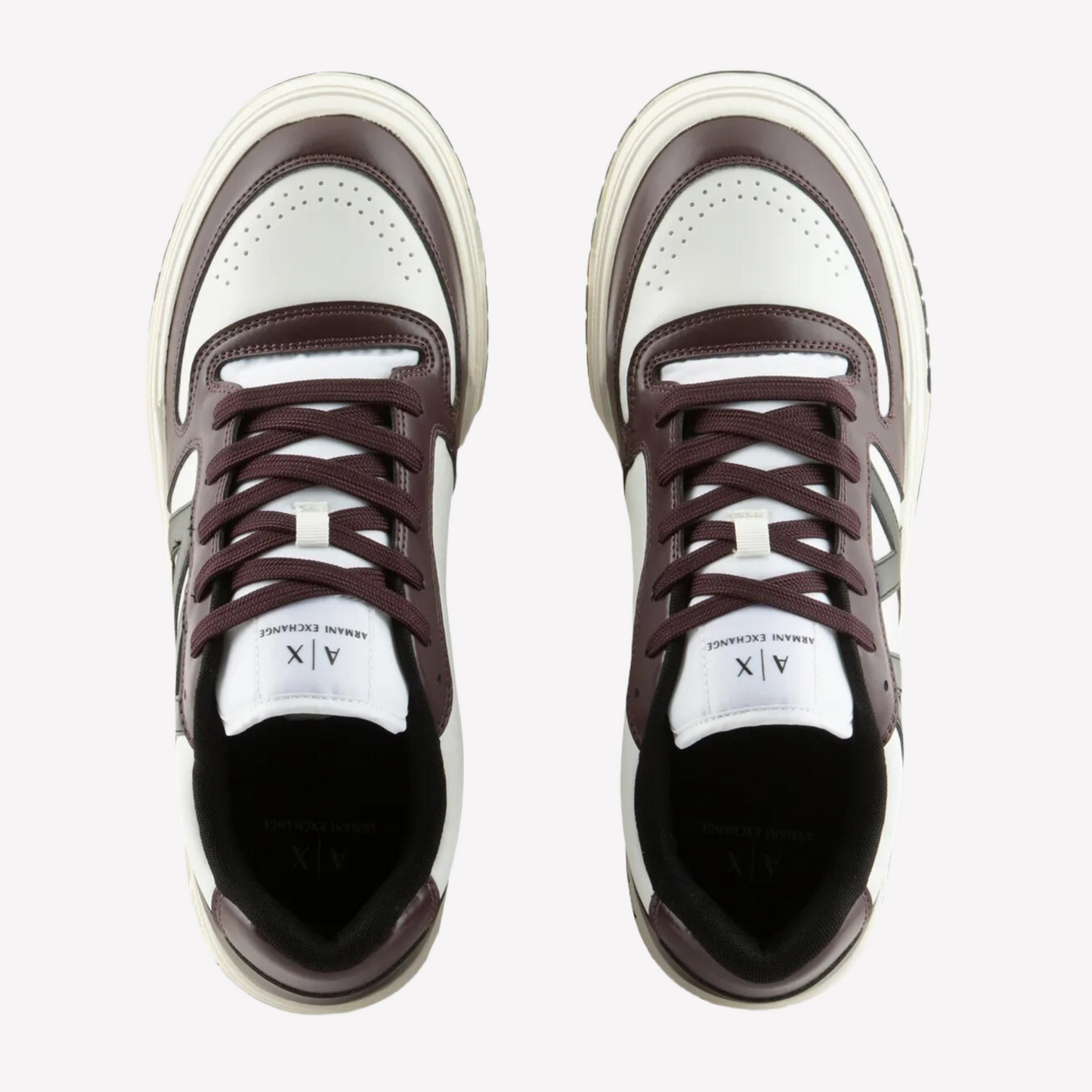 Armani Exchange Men's Eco Leather Sneaker - Bordeaux