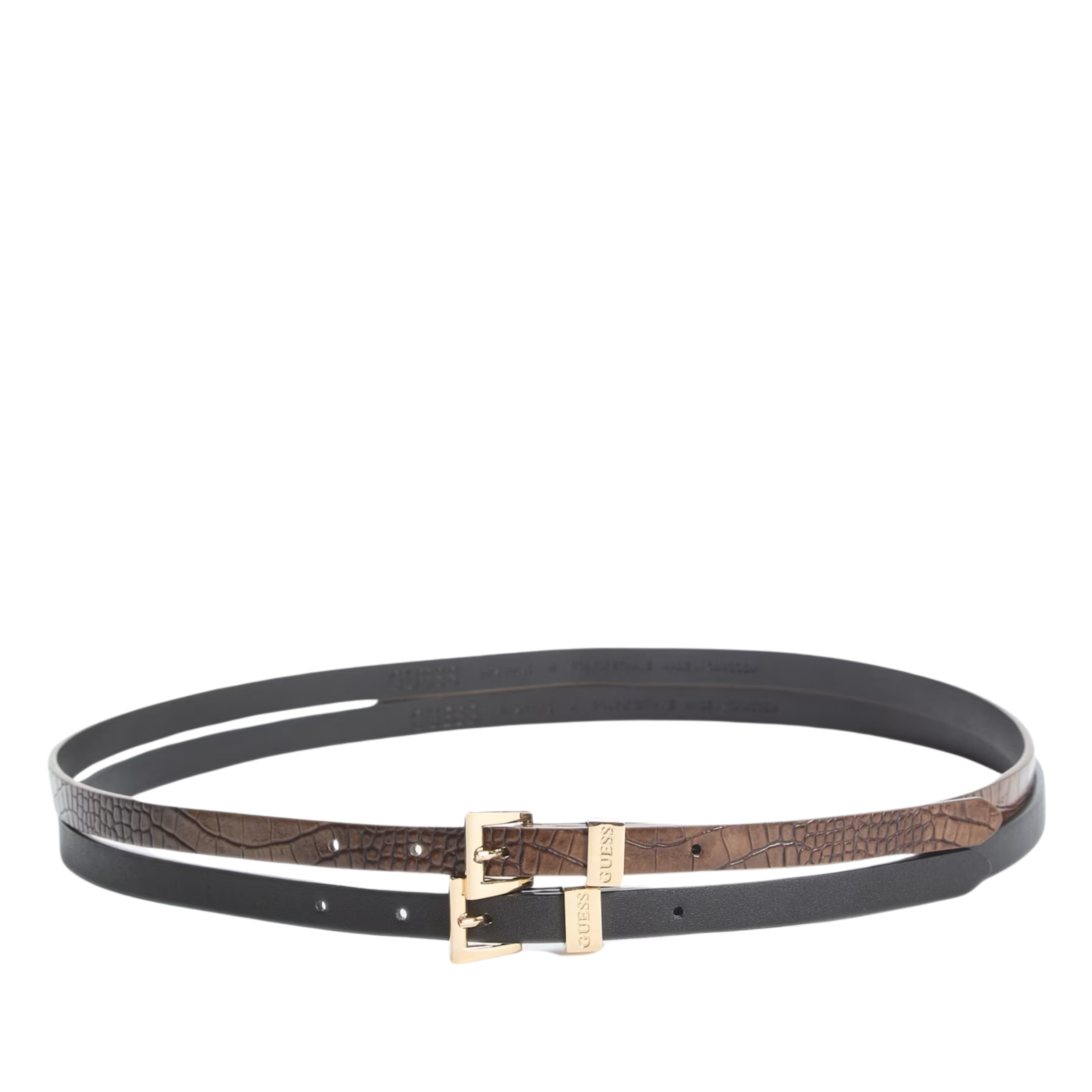 Guess Women  Mia Two Pack Faux Leather Belt - MultipleColors