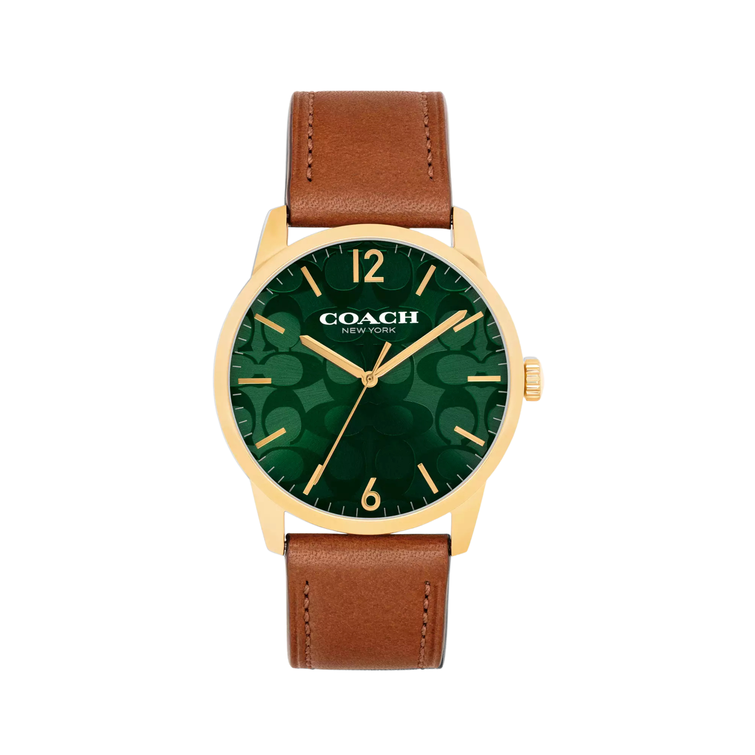 COACH Men Keane Watch 39 Mm - Saddle