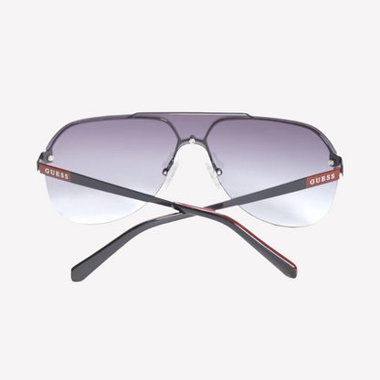 Guess Men Rimless Shield Sunglasses - Black