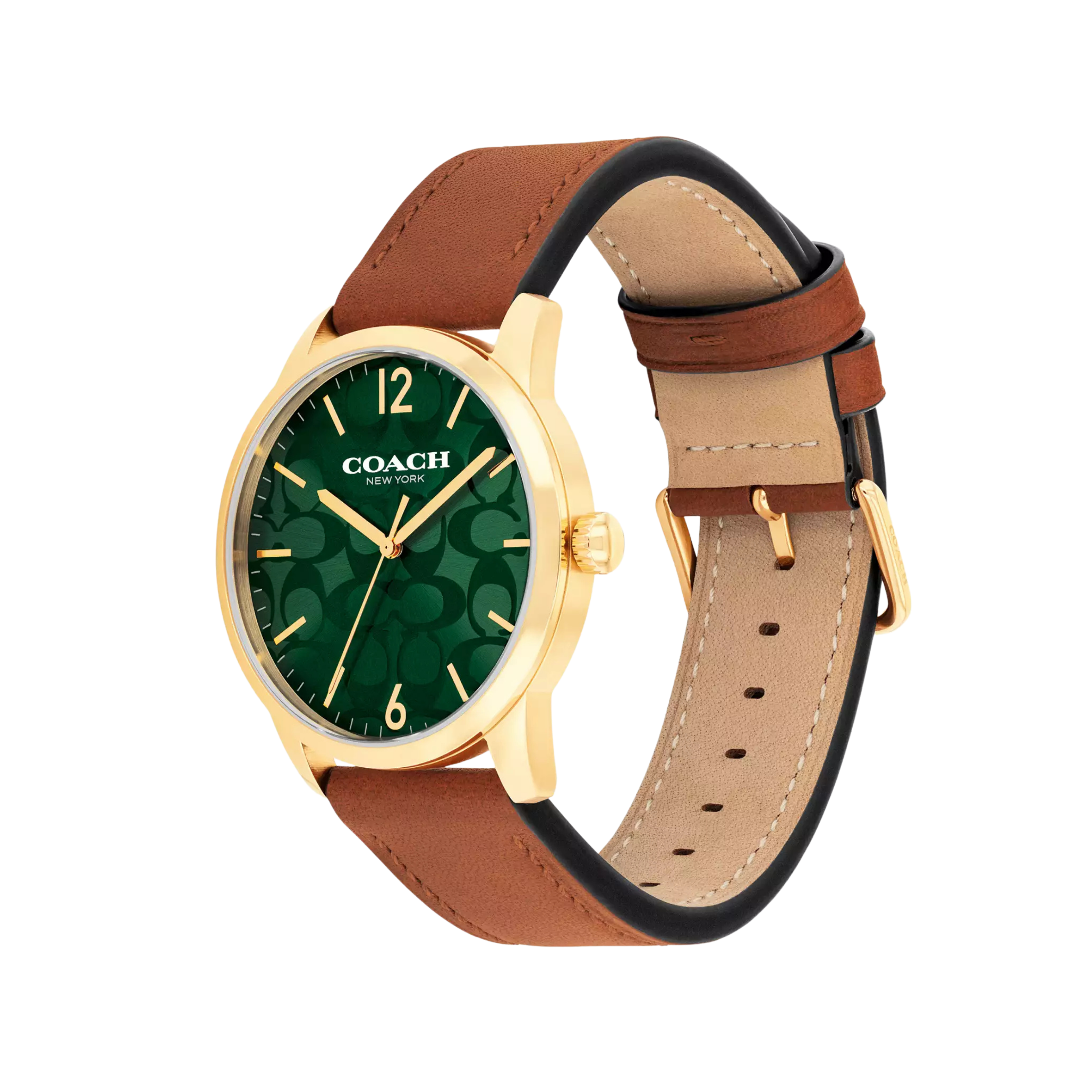 COACH Men Keane Watch 39 Mm - Saddle