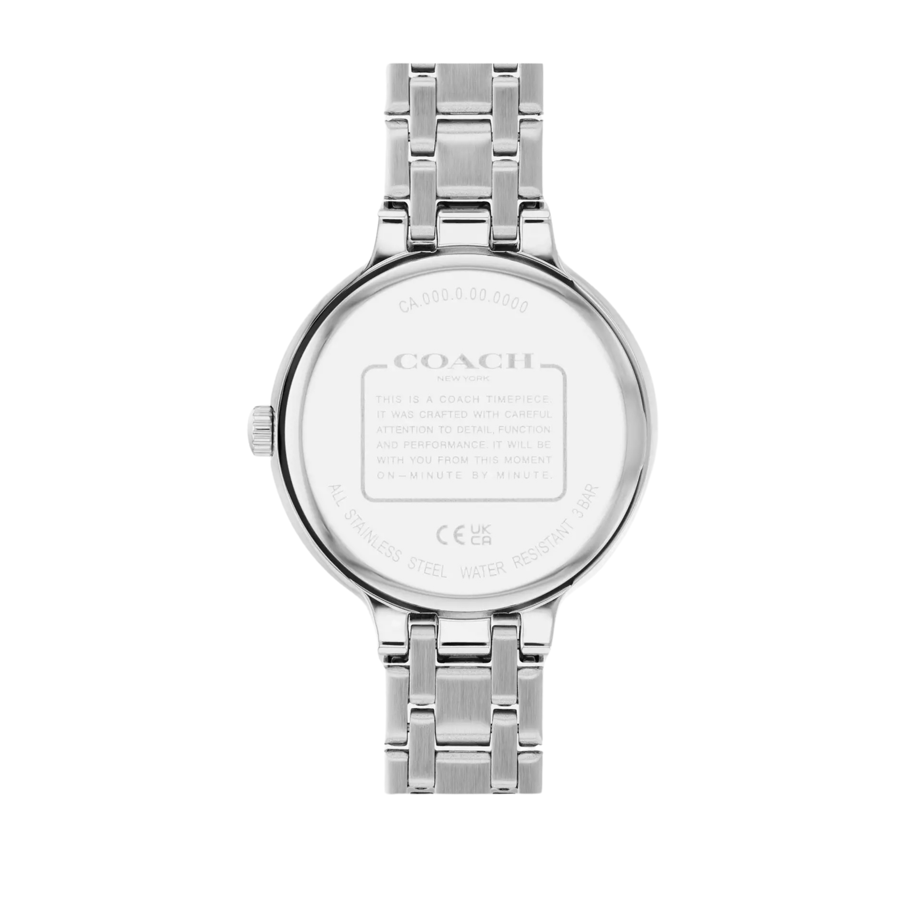 COACH Women Josie Watch 34 Mm - Rainbow Silver