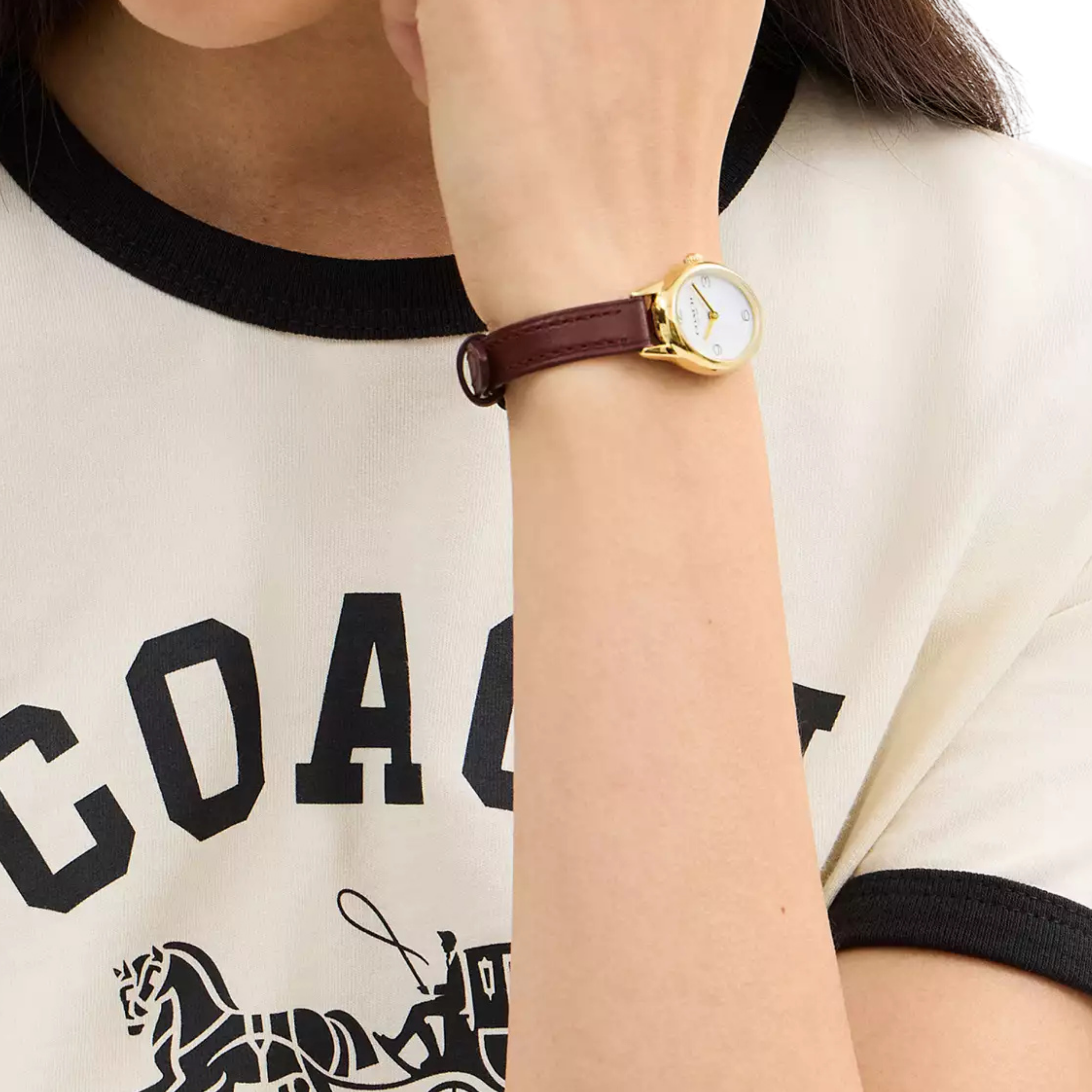 COACH Women Talia Watch 22 Mm - Dark Wine